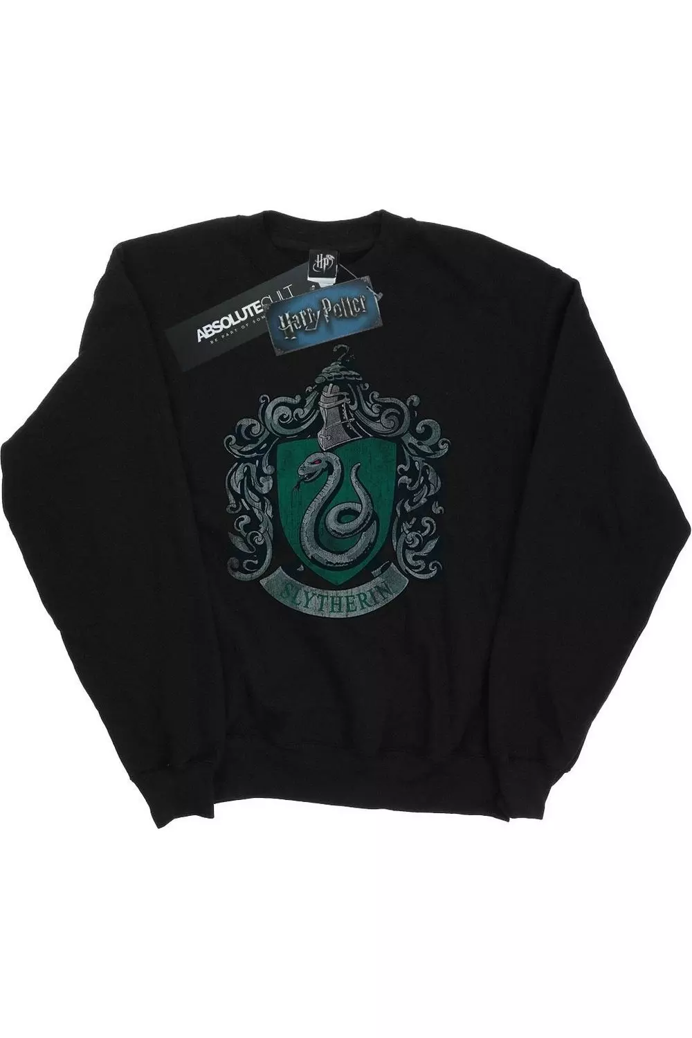 Black Slytherin Sweatshirt alternative image