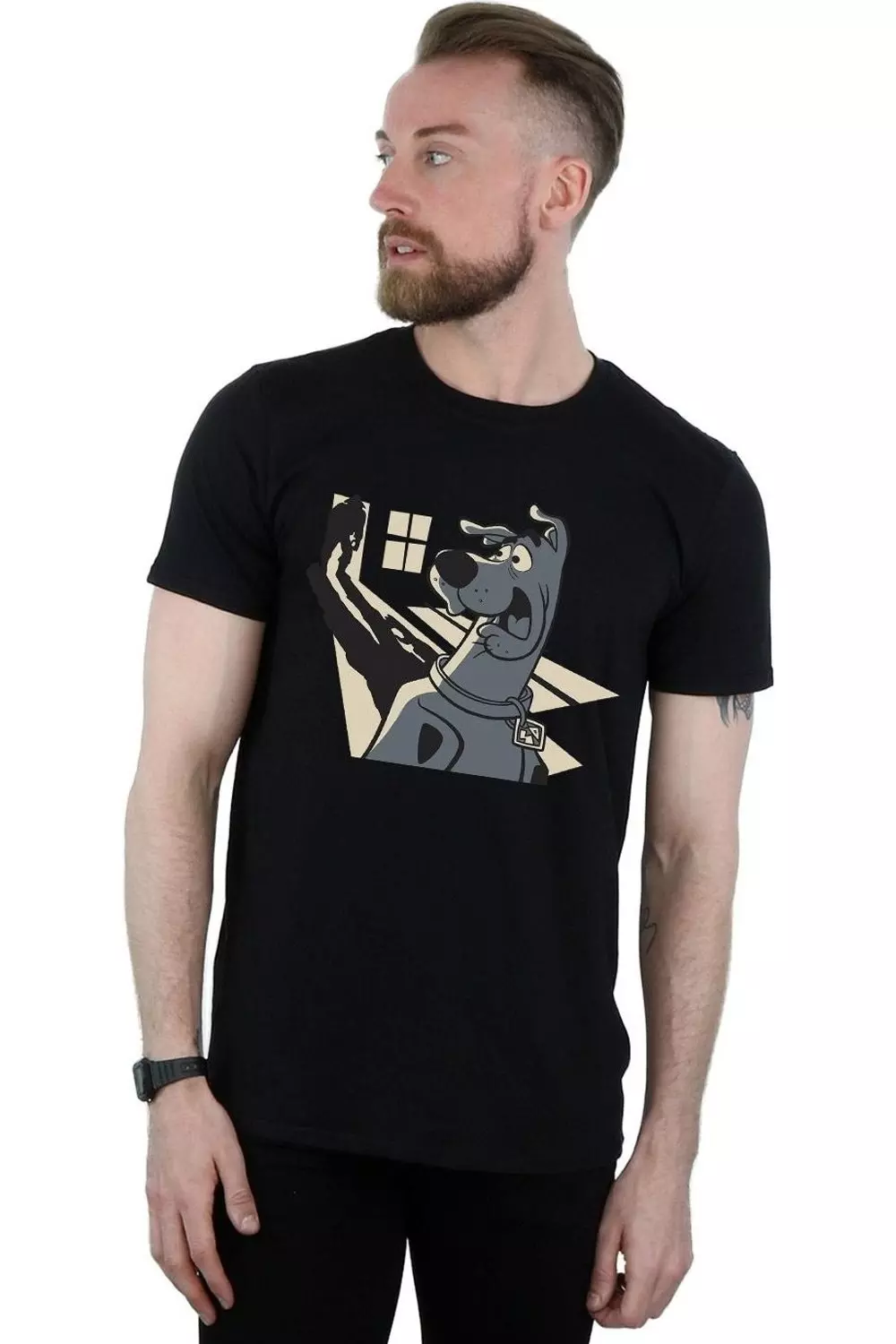 Black Shadow Ghost T-Shirt alternative image