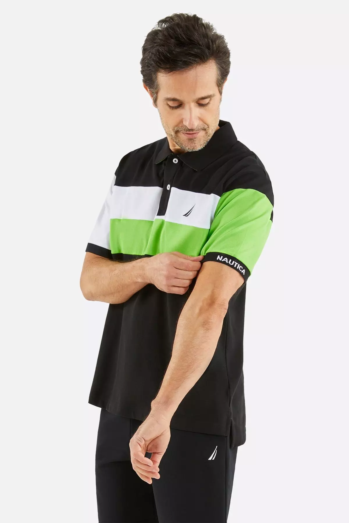 Black 'Renford' Polo Shirt alternative image
