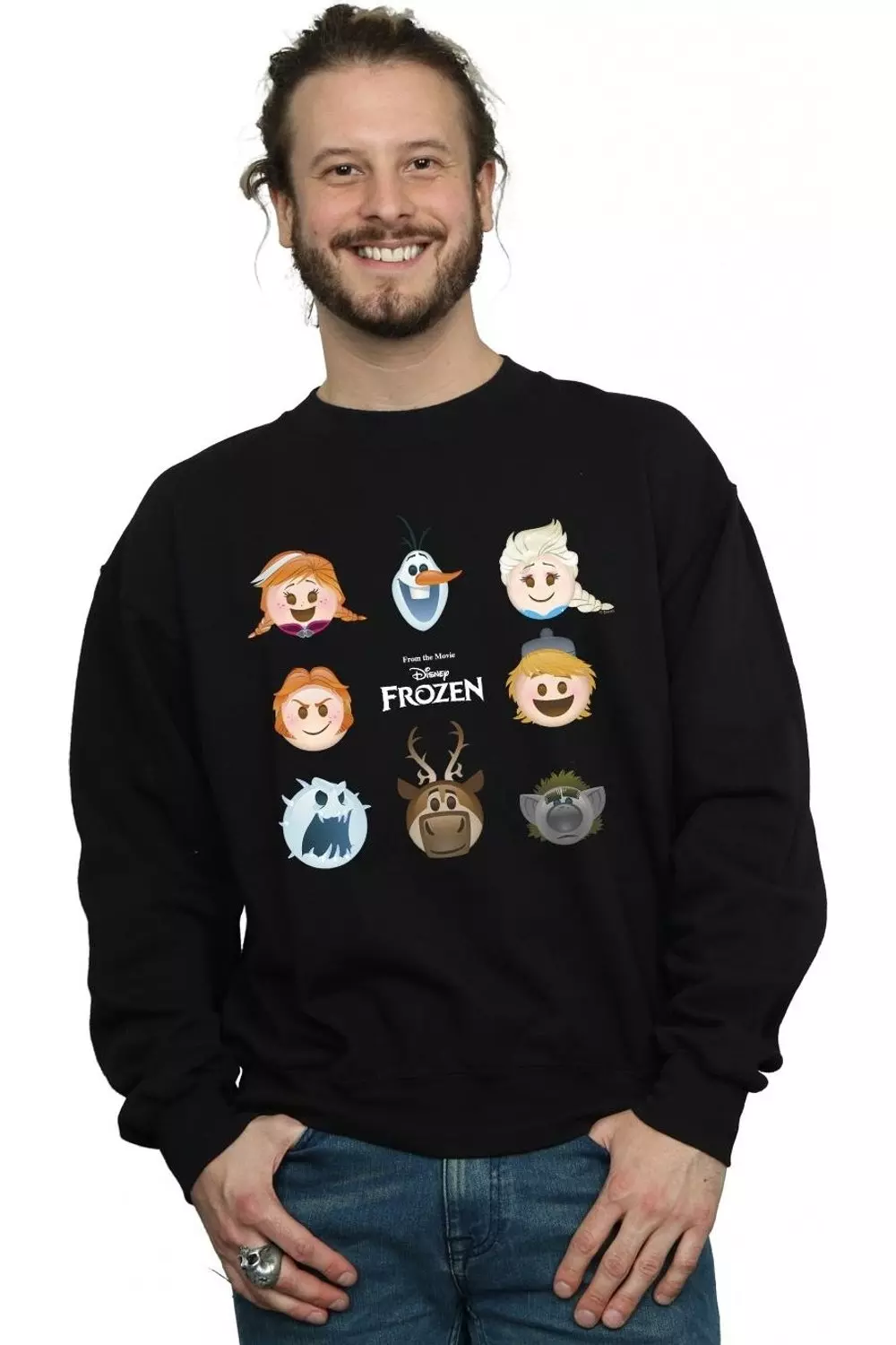 Black Frozen Heads Sweatshirt alternative image