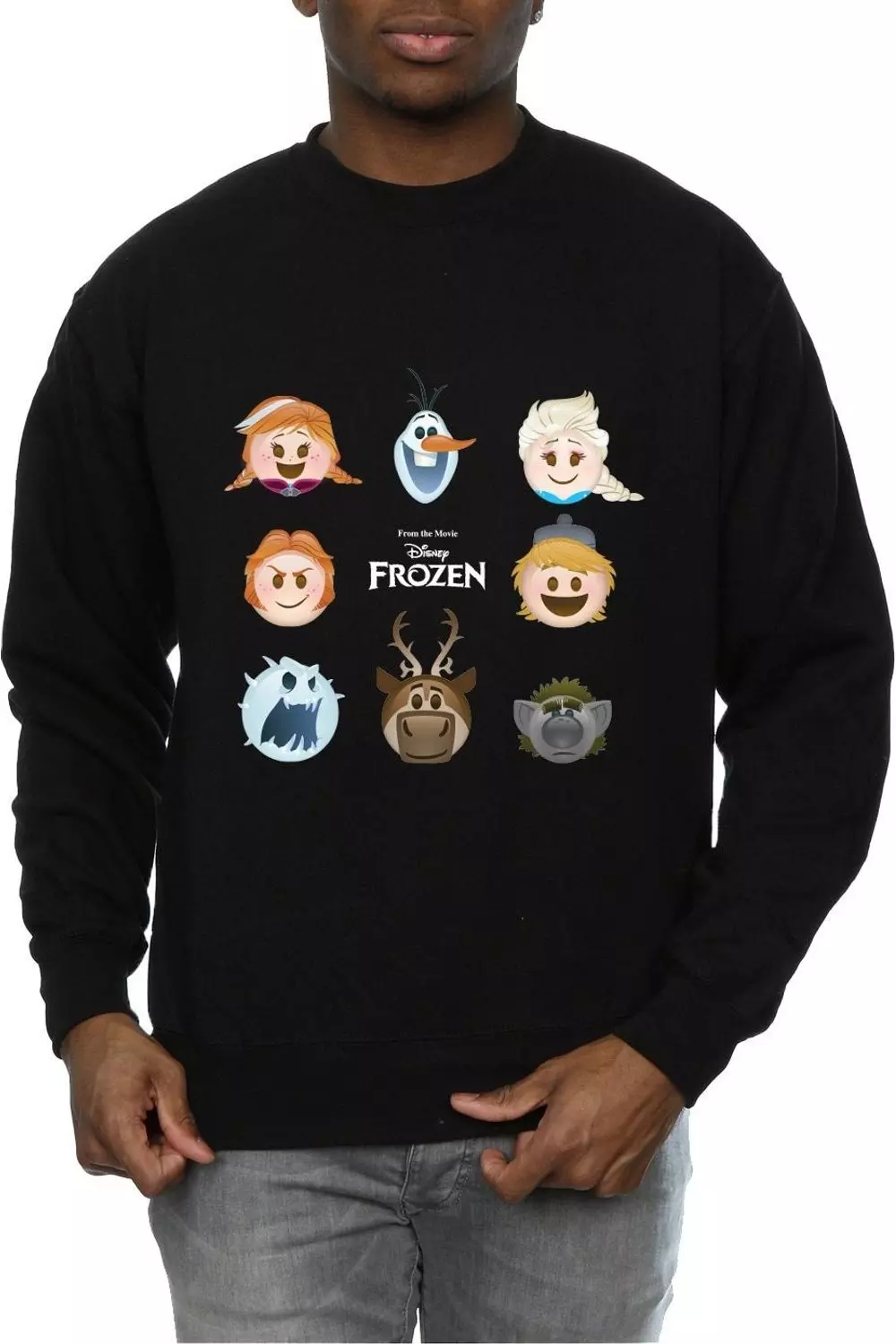 Black Frozen Heads Sweatshirt alternative image