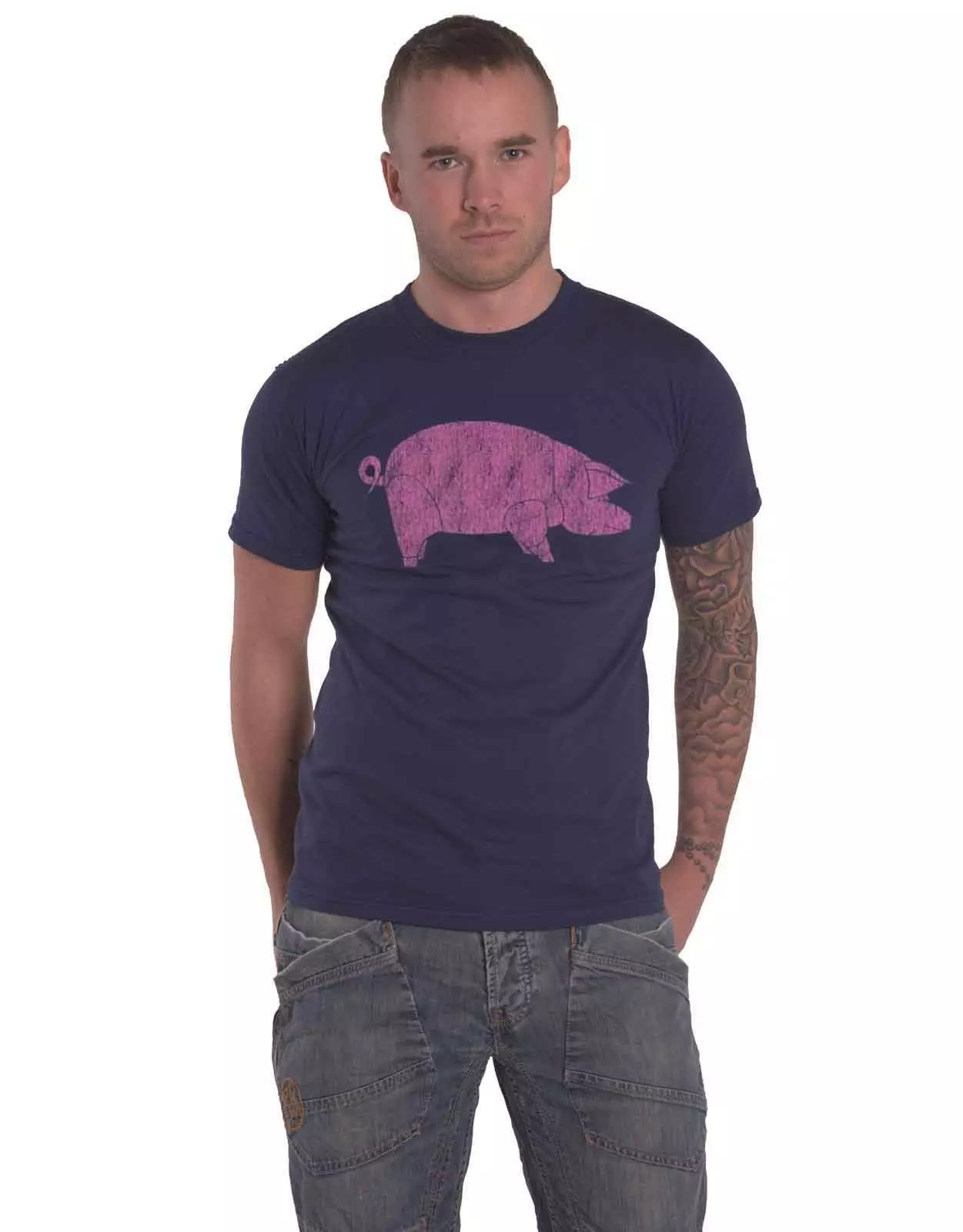 Navy AWBDG T Shirt alternative image