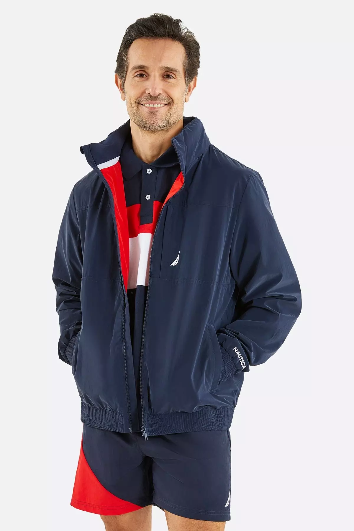 Dark navy 'Kamet' Full Zip Jacket alternative image