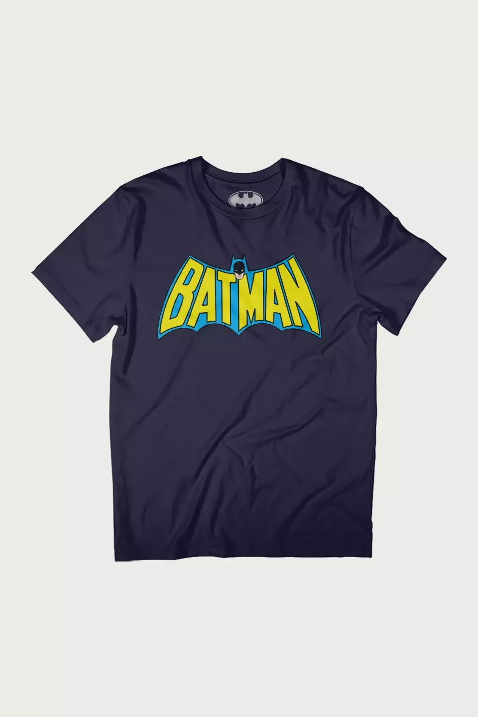 Navy Retro Comic Logo T-Shirt alternative image