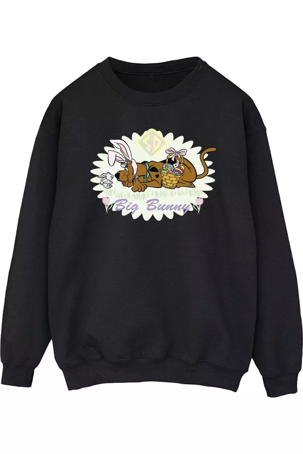 Black Big Bunny Sweatshirt alternative image