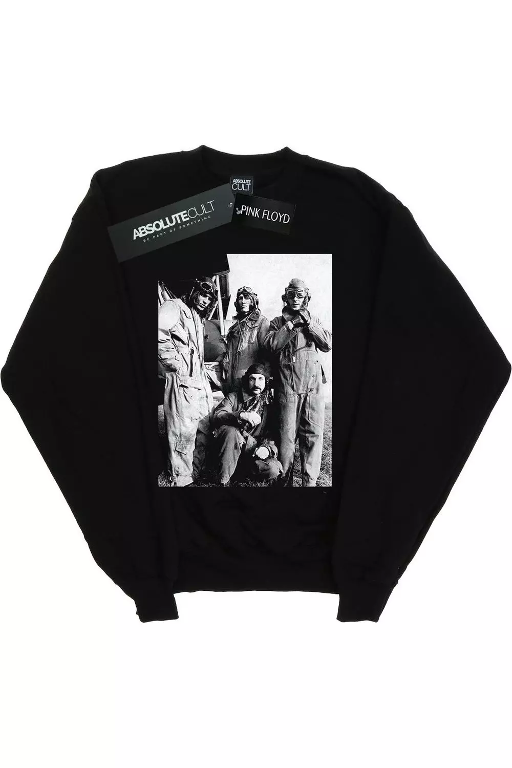 Black Airplane Photo Sweatshirt alternative image