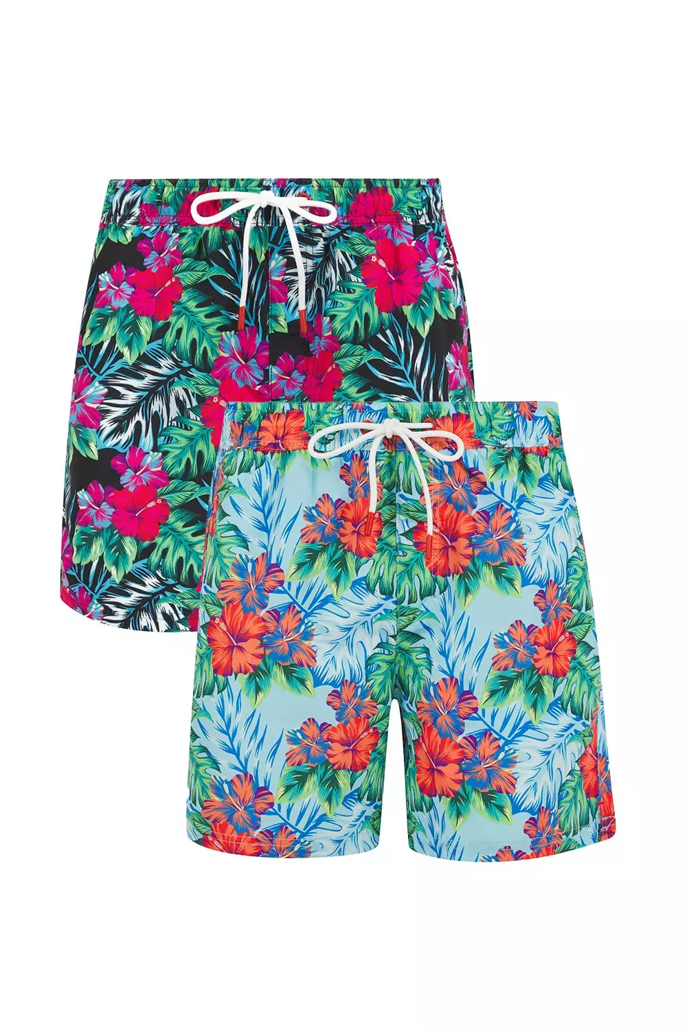 Blue 2-Pack Printed Swim Shorts alternative image