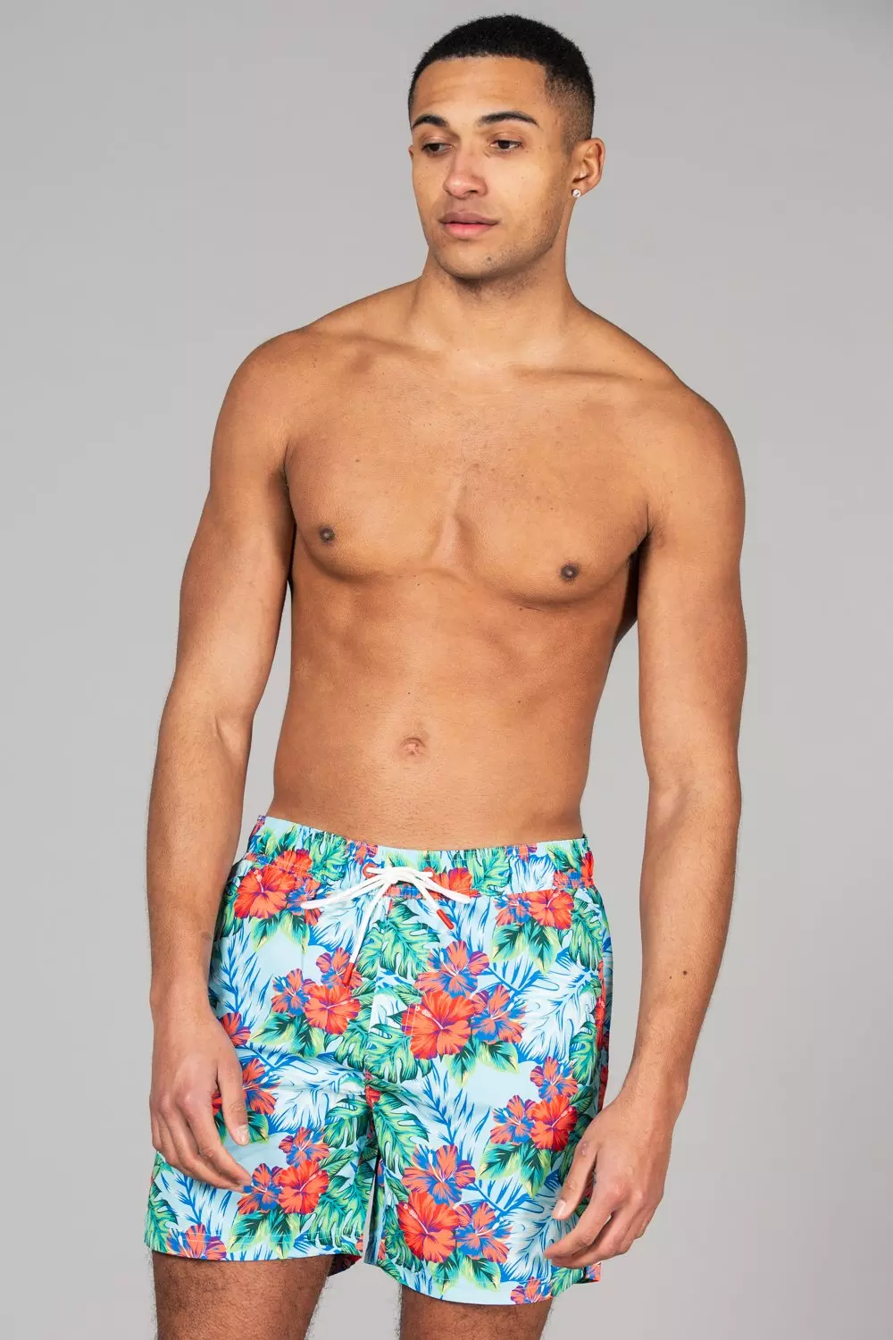 Blue 2-Pack Printed Swim Shorts alternative image
