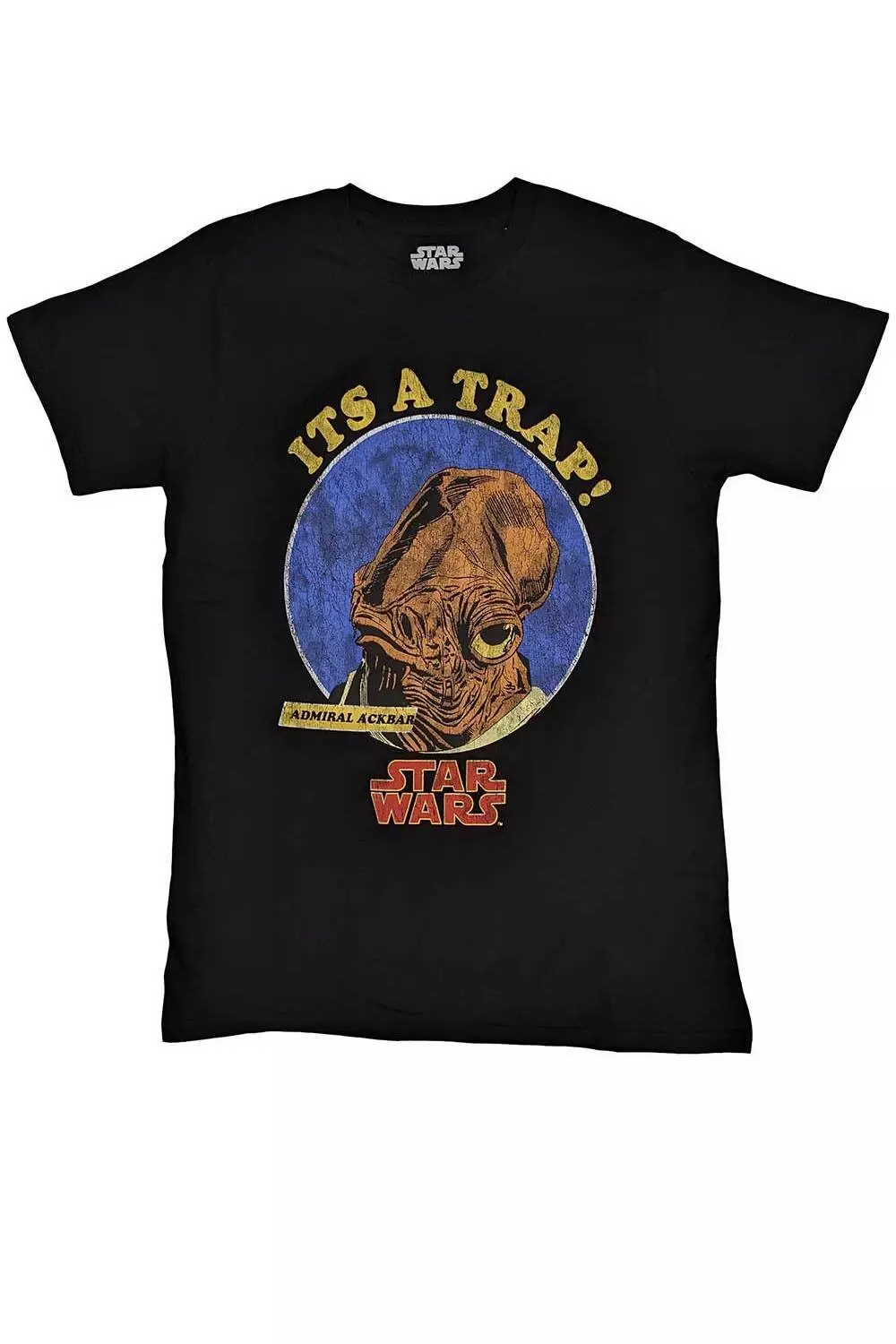 Black Ackbar It's A Trap T Shirt alternative image