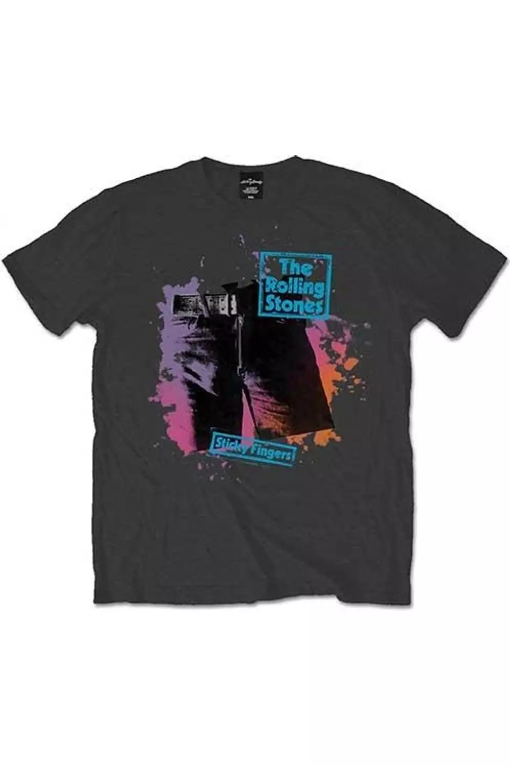 Charcoal Sticky Colours T-Shirt alternative image