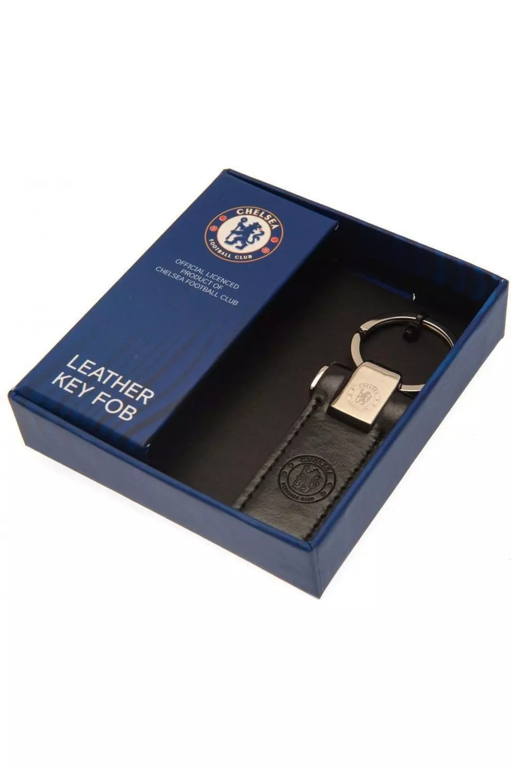 Black Leather Keyring alternative image