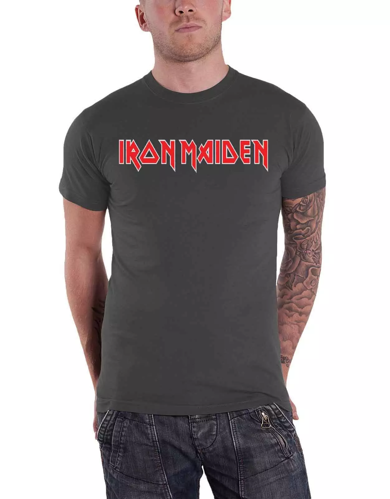 Grey Classic Logo T Shirt alternative image