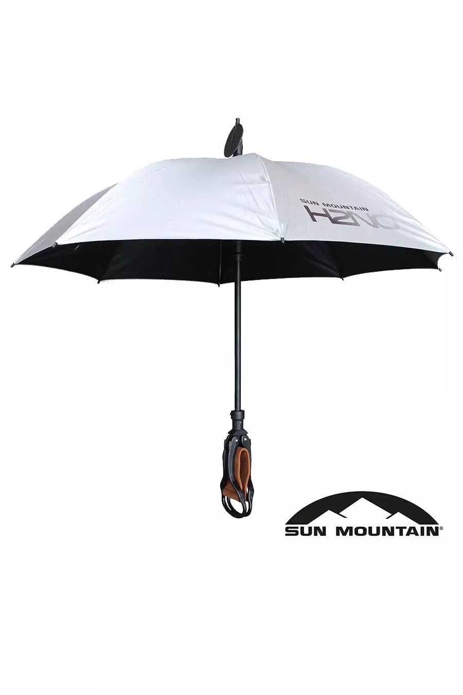 Silver UV Spectator Seat Umbrella alternative image