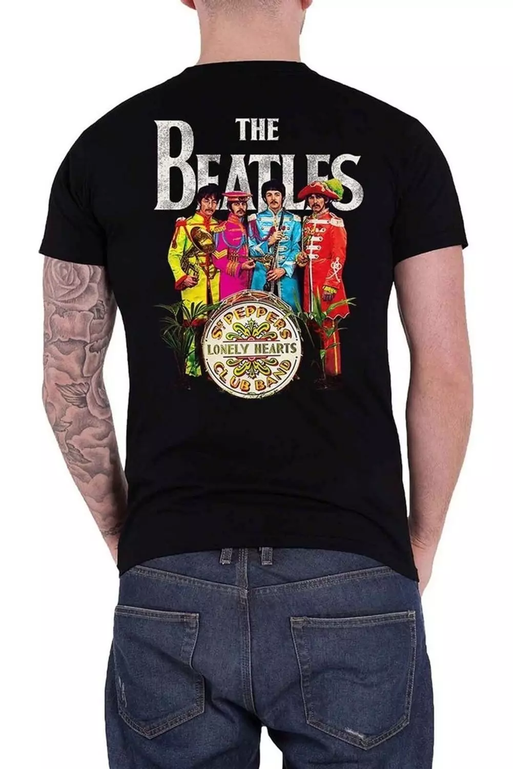 Black Sgt Pepper T-Shirt alternative image