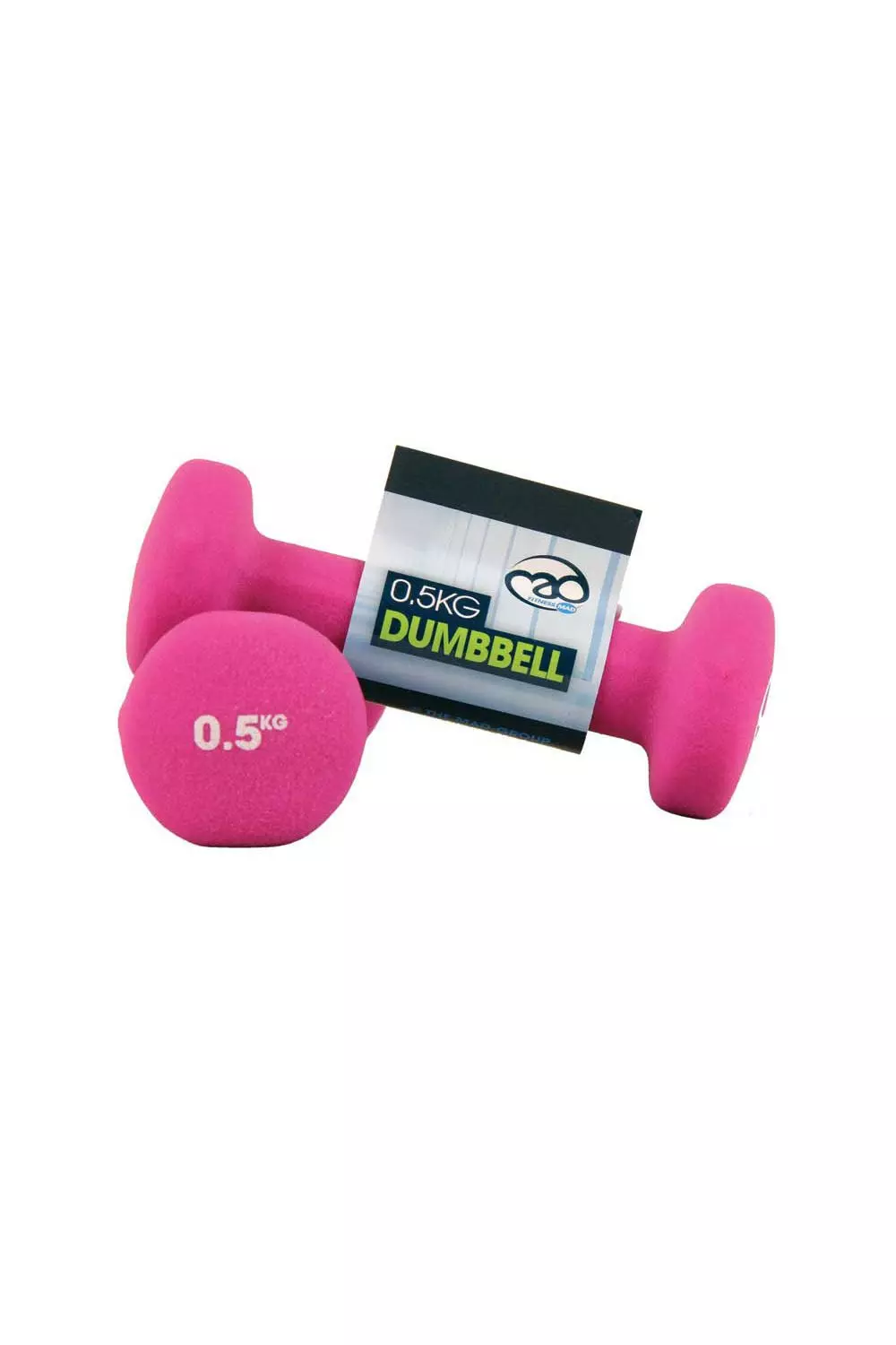 Pink Neoprene Dumbbells 0.5kg alternative image