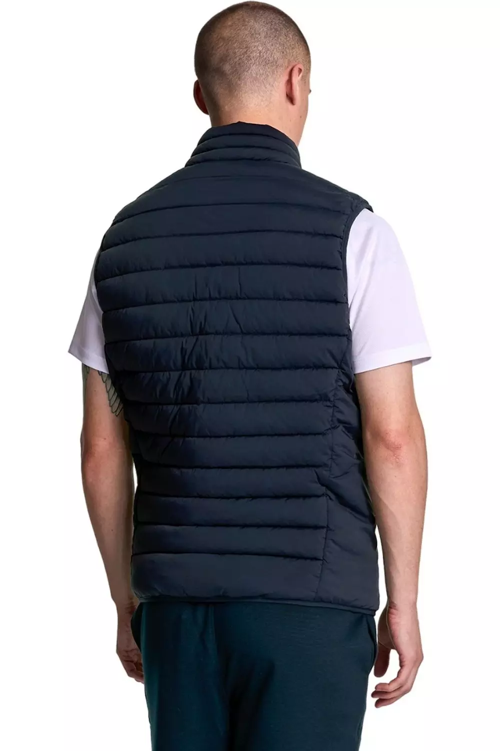 Dark navy Stretch Quilted Sports Gilet alternative image
