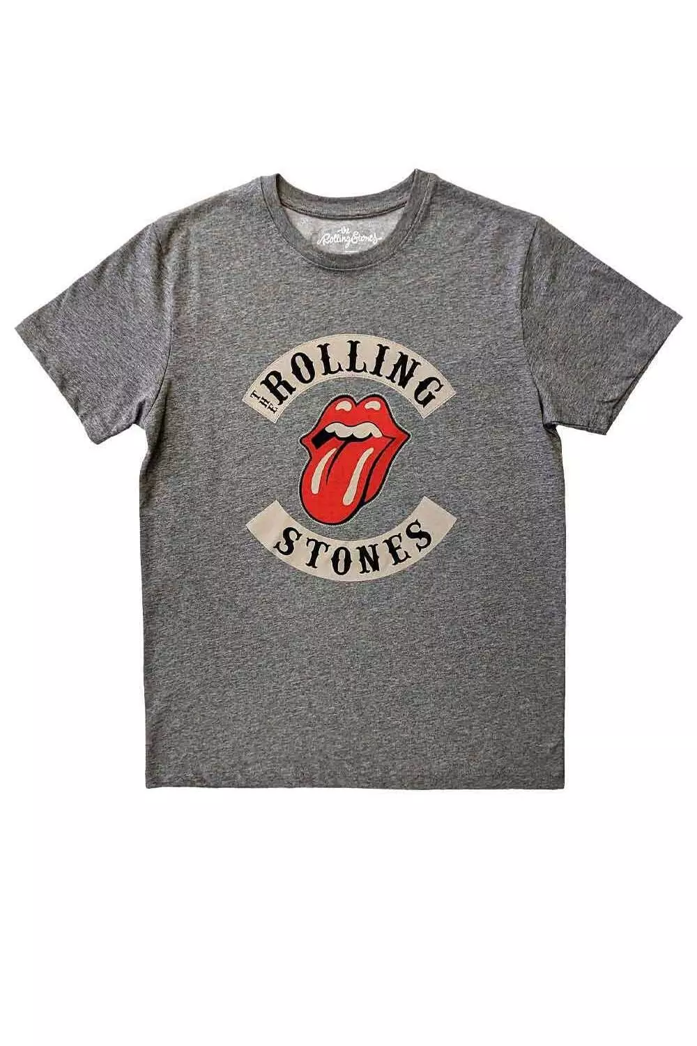 Grey Biker Tongue T Shirt alternative image