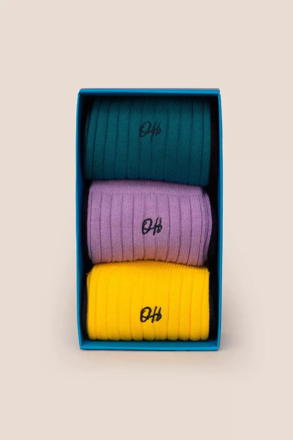 Dual Tone 6-Pack Cotton Socks alternative image