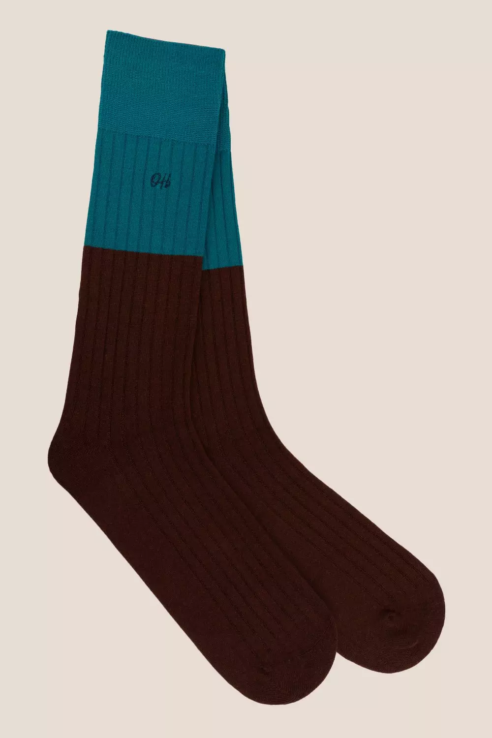 Dual Tone 6-Pack Cotton Socks alternative image