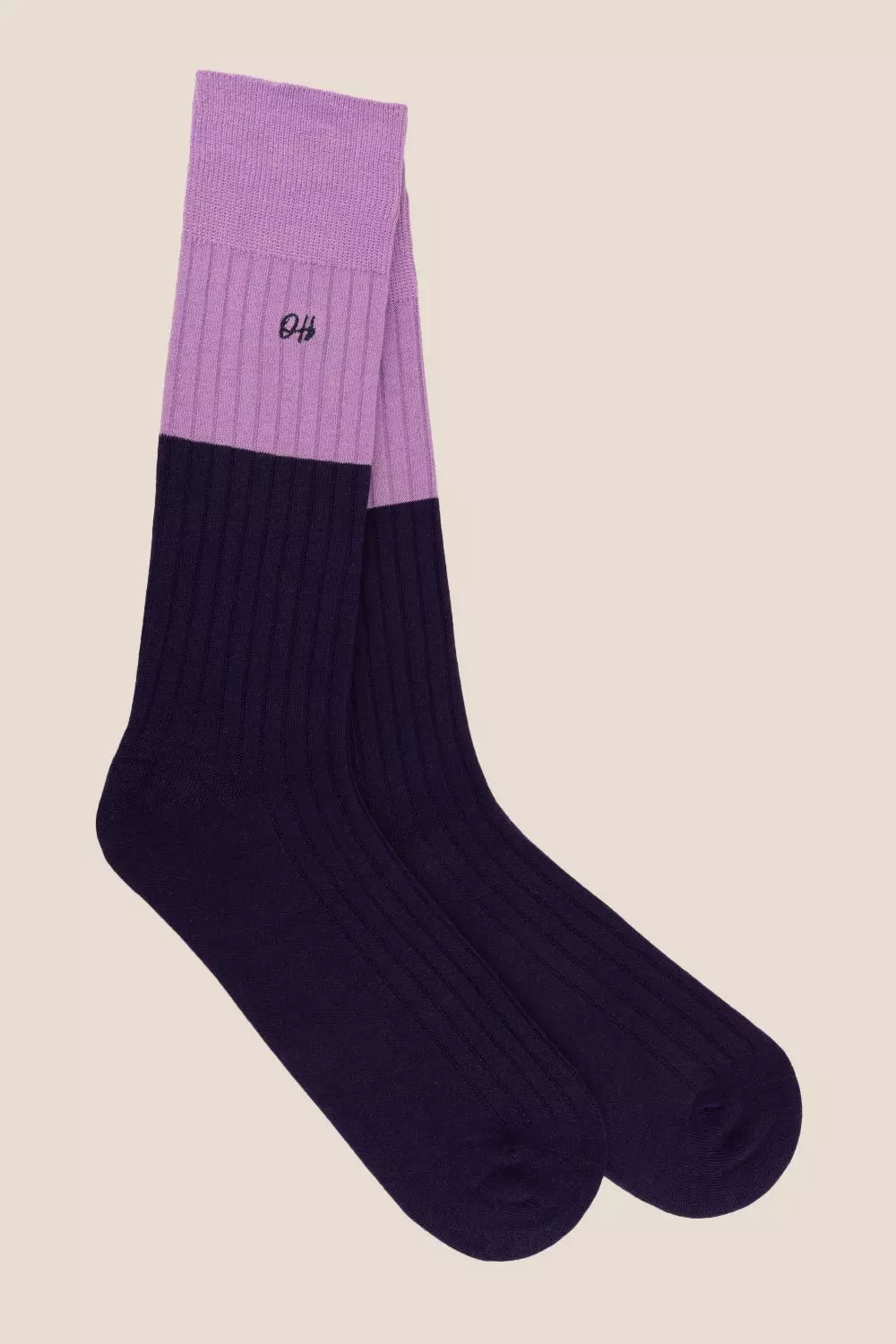 Dual Tone 6-Pack Cotton Socks alternative image