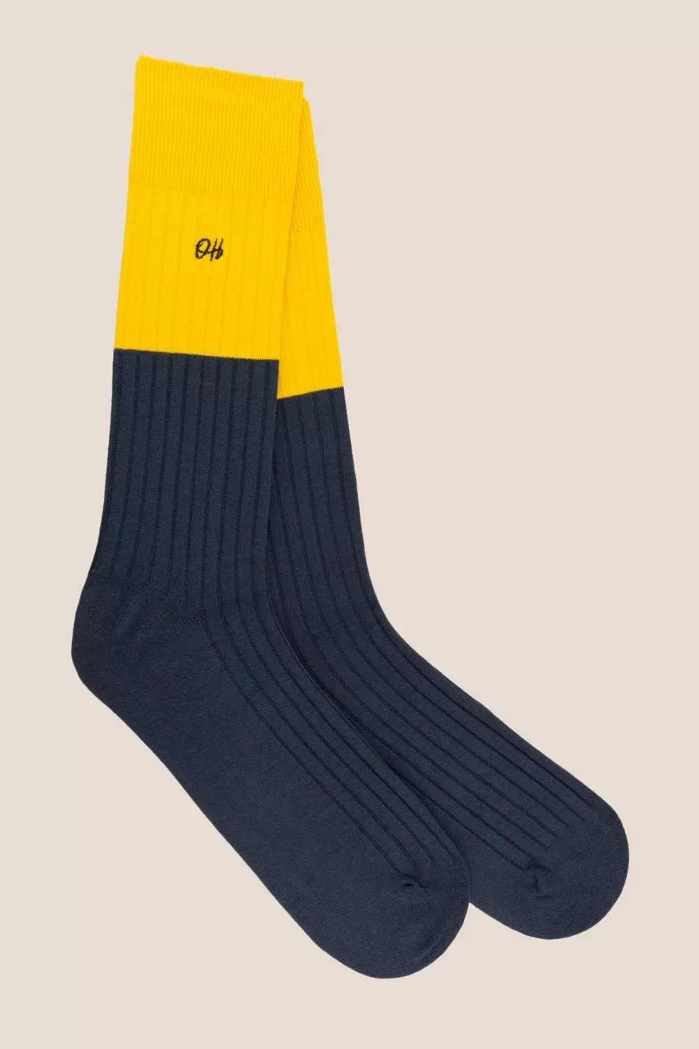 Dual Tone 6-Pack Cotton Socks alternative image