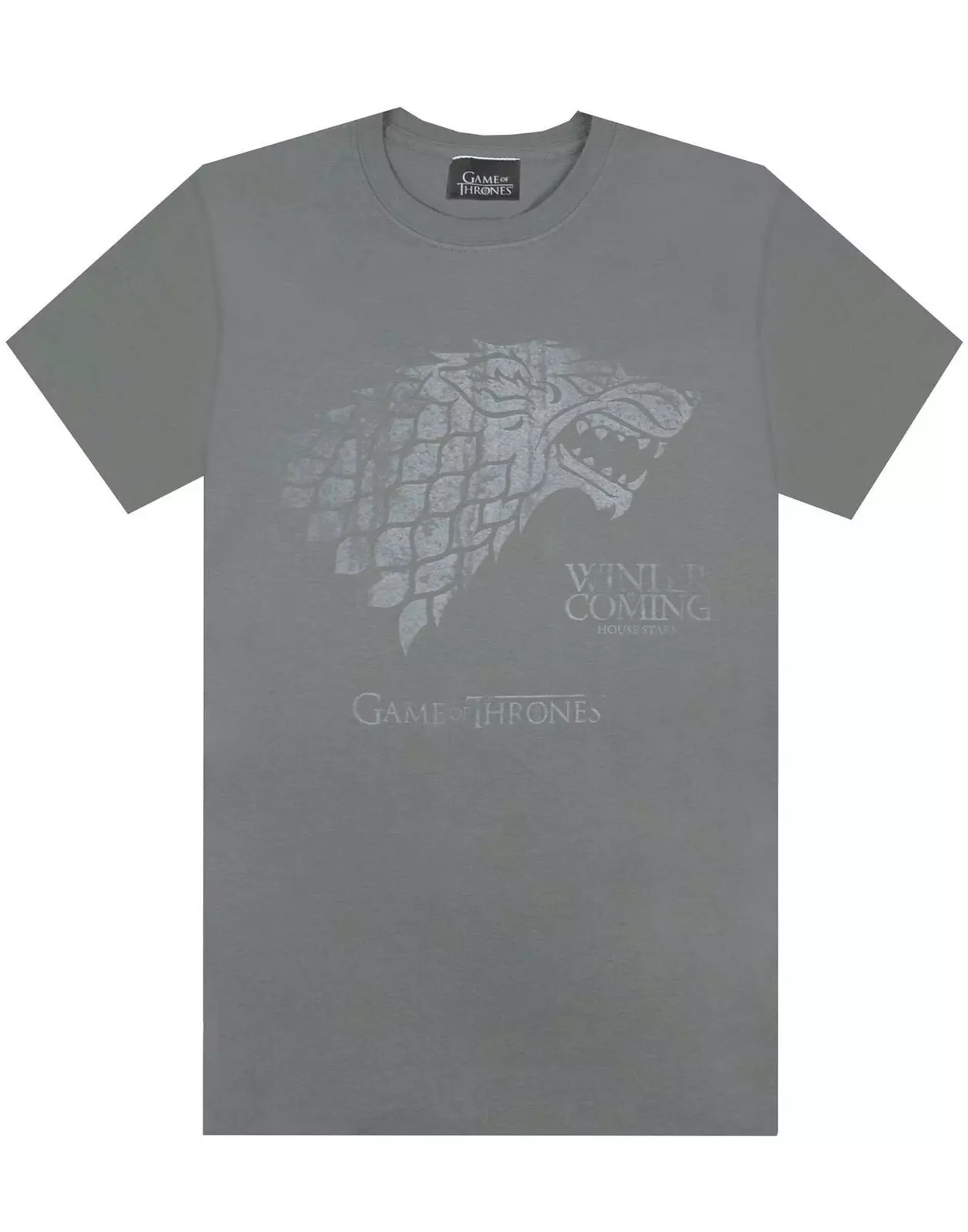 Grey Short Sleeved T-Shirt alternative image