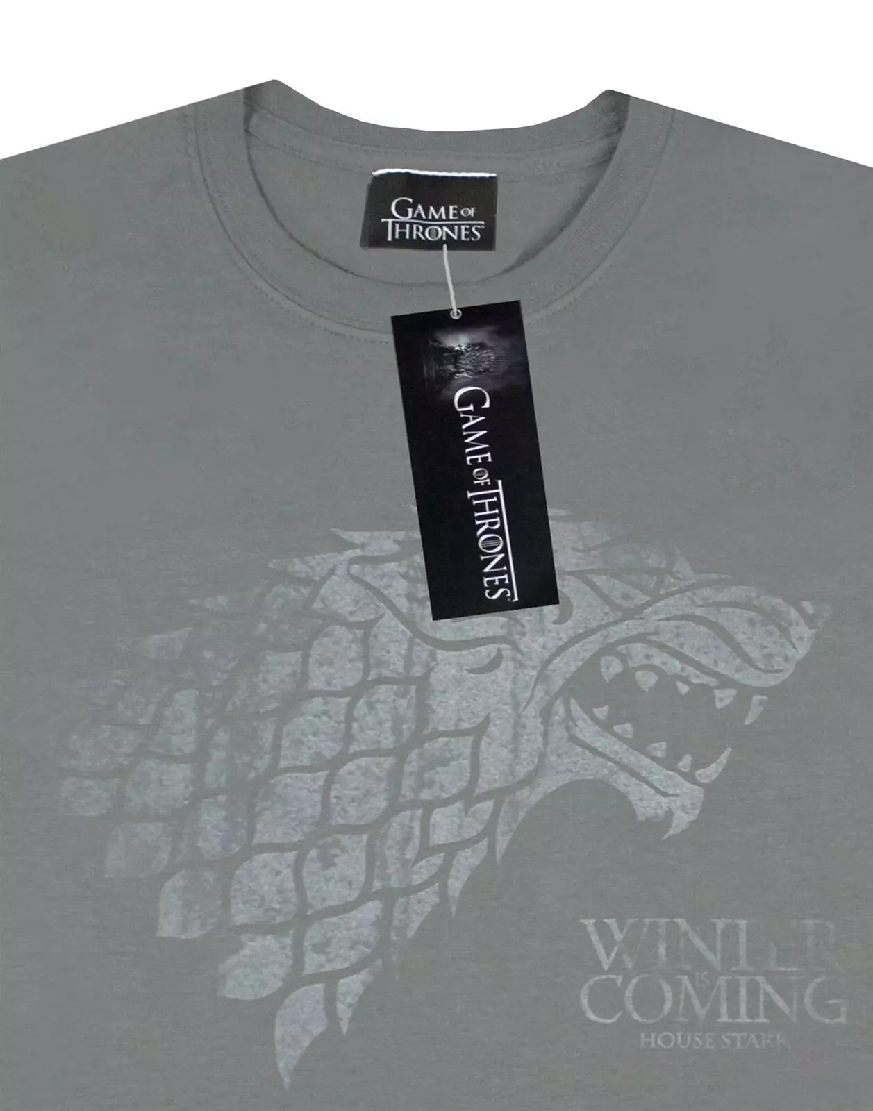 Grey Short Sleeved T-Shirt alternative image