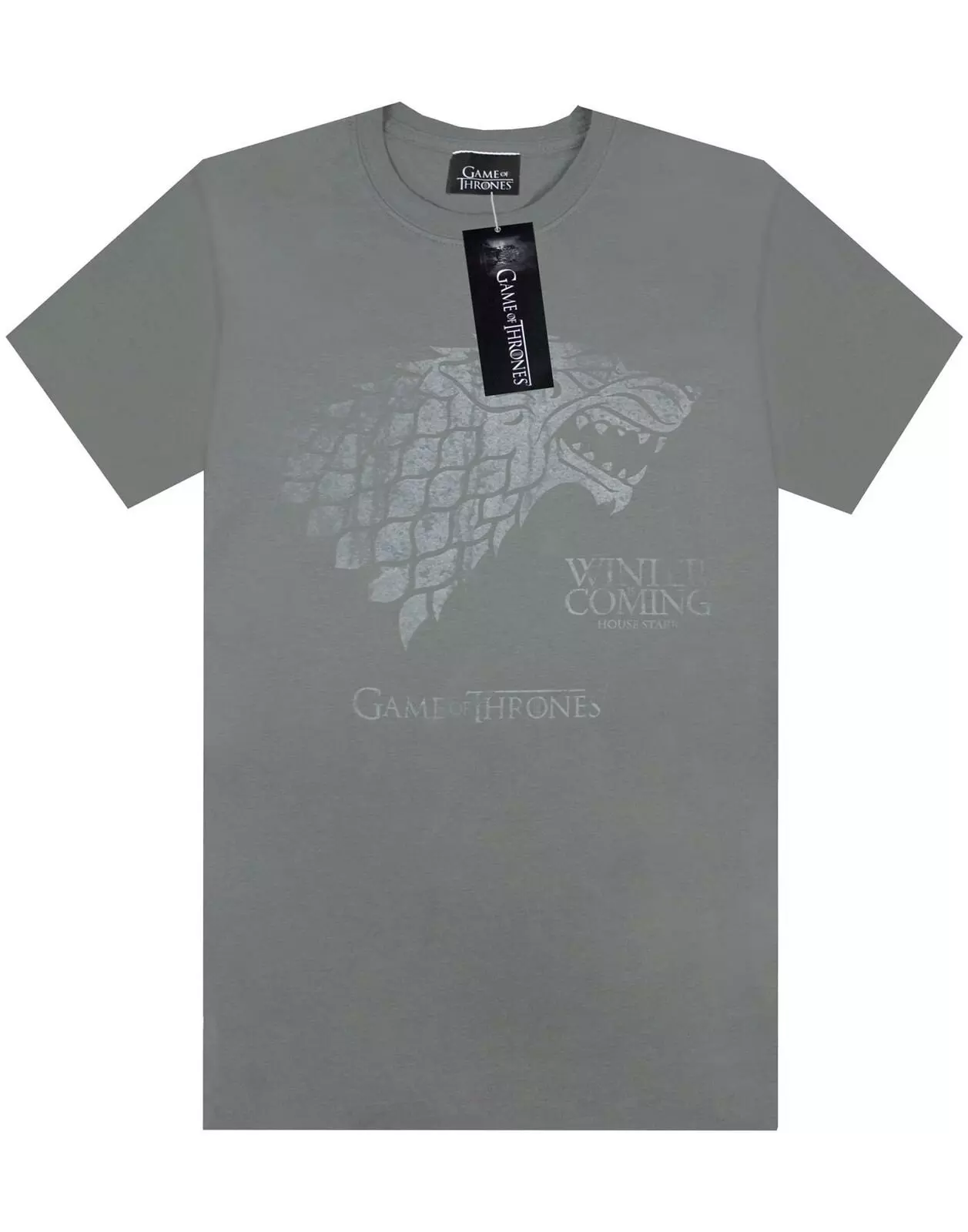 Grey Short Sleeved T-Shirt alternative image