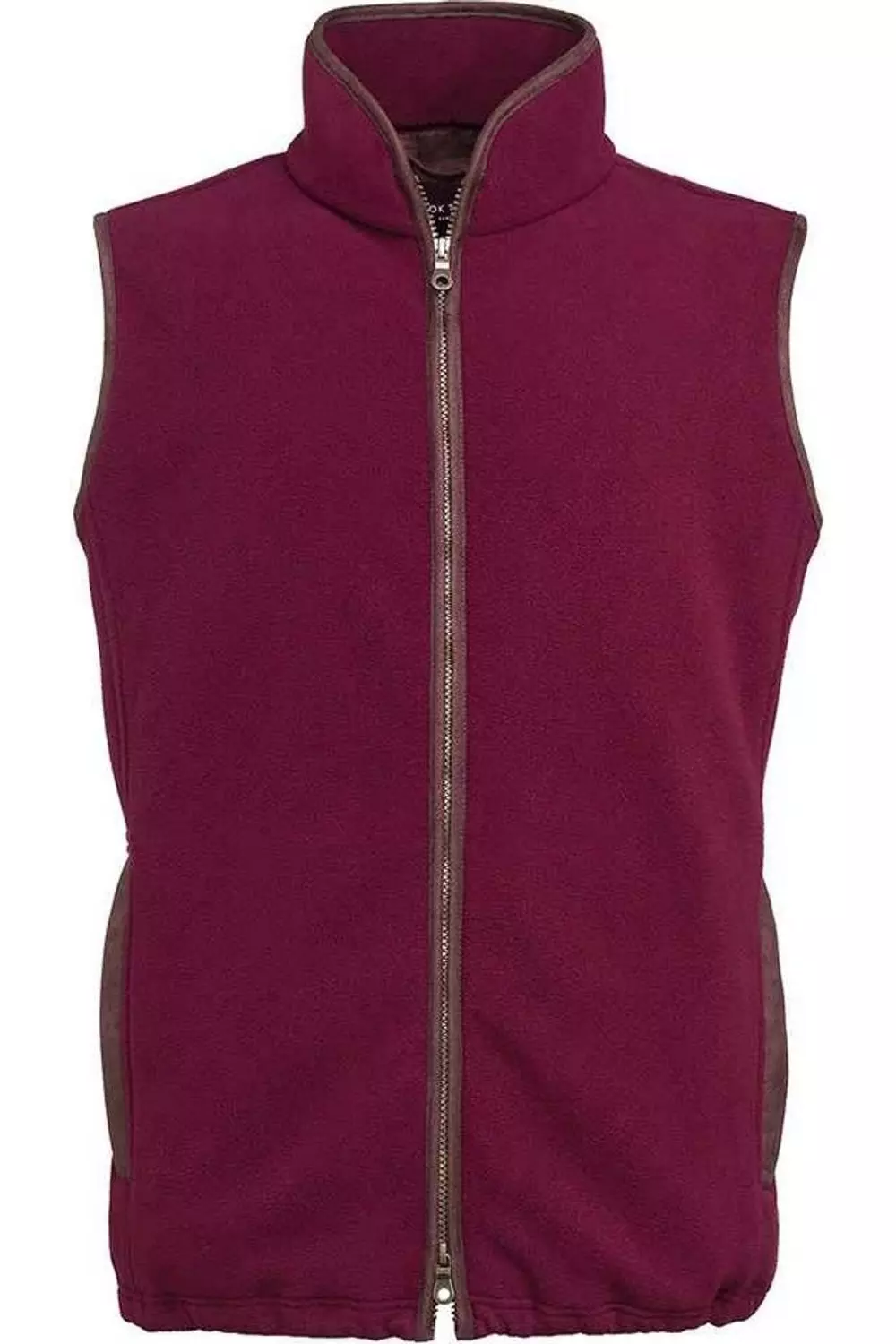 Maroon Cincinatti Fleece Gilet alternative image