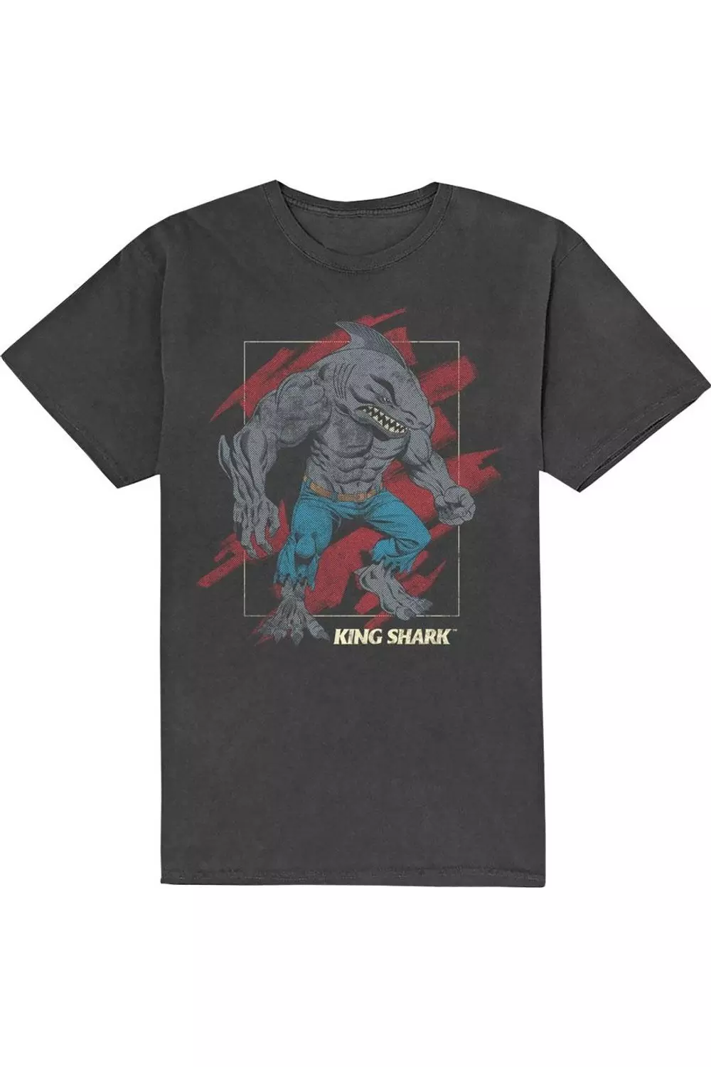 Grey King Shark Cotton T-Shirt alternative image