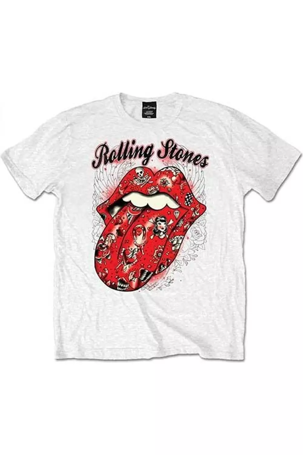 White Tattoo T-Shirt alternative image