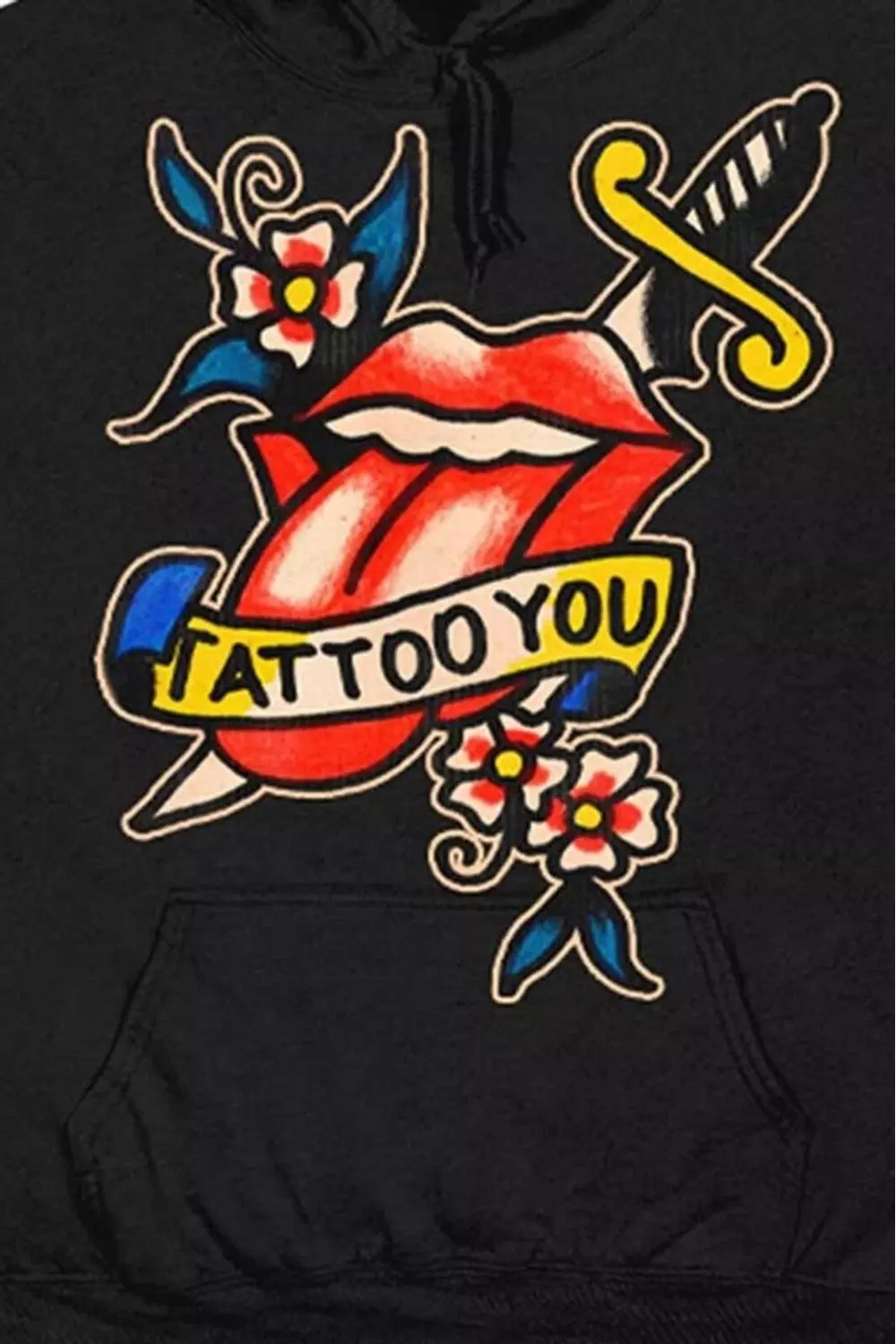 Black Tattoo You Lick Hoodie alternative image