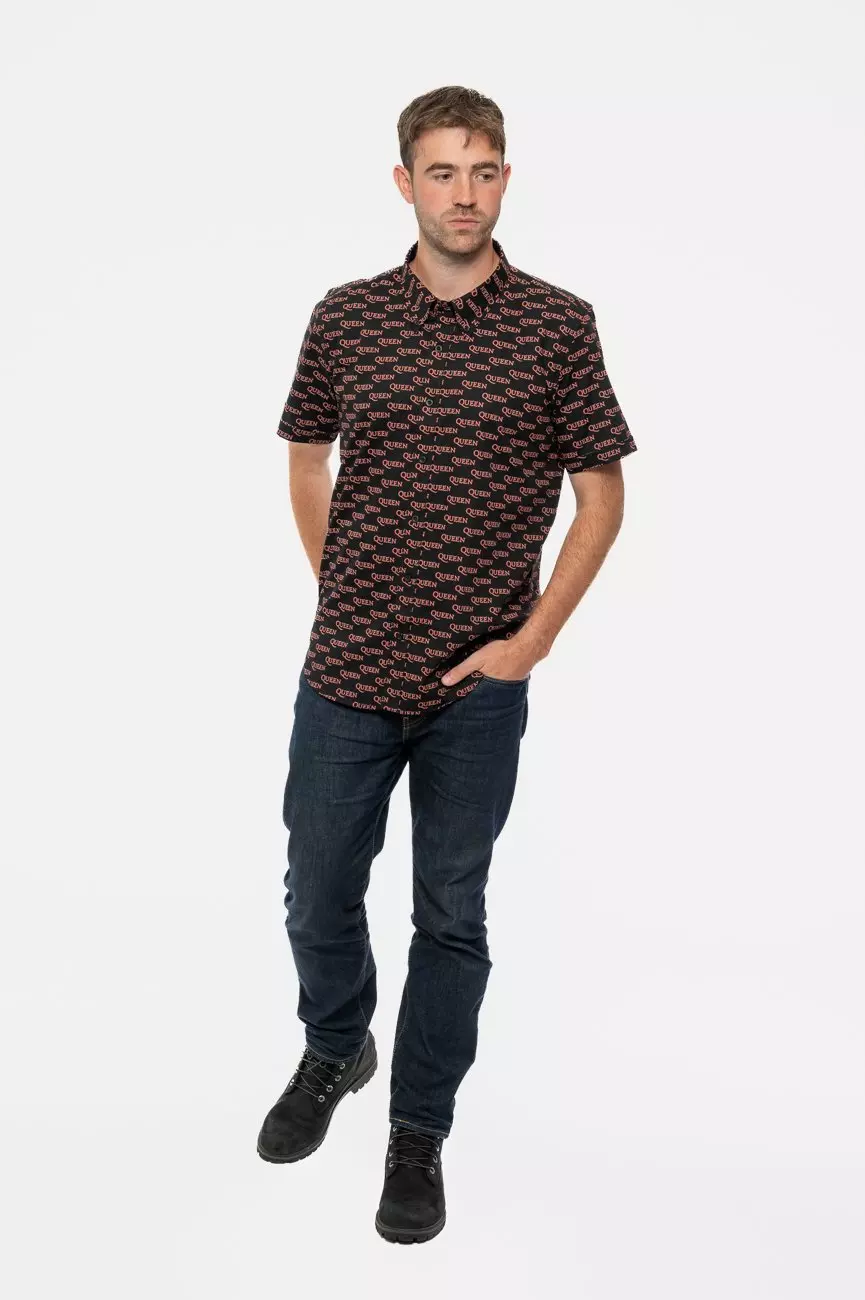 Black Classic Crest Casual Shirt alternative image