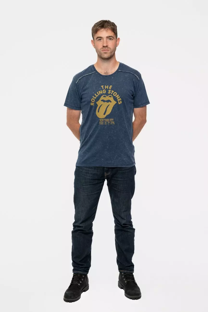 Blue NYC 75 Snow Wash T Shirt alternative image