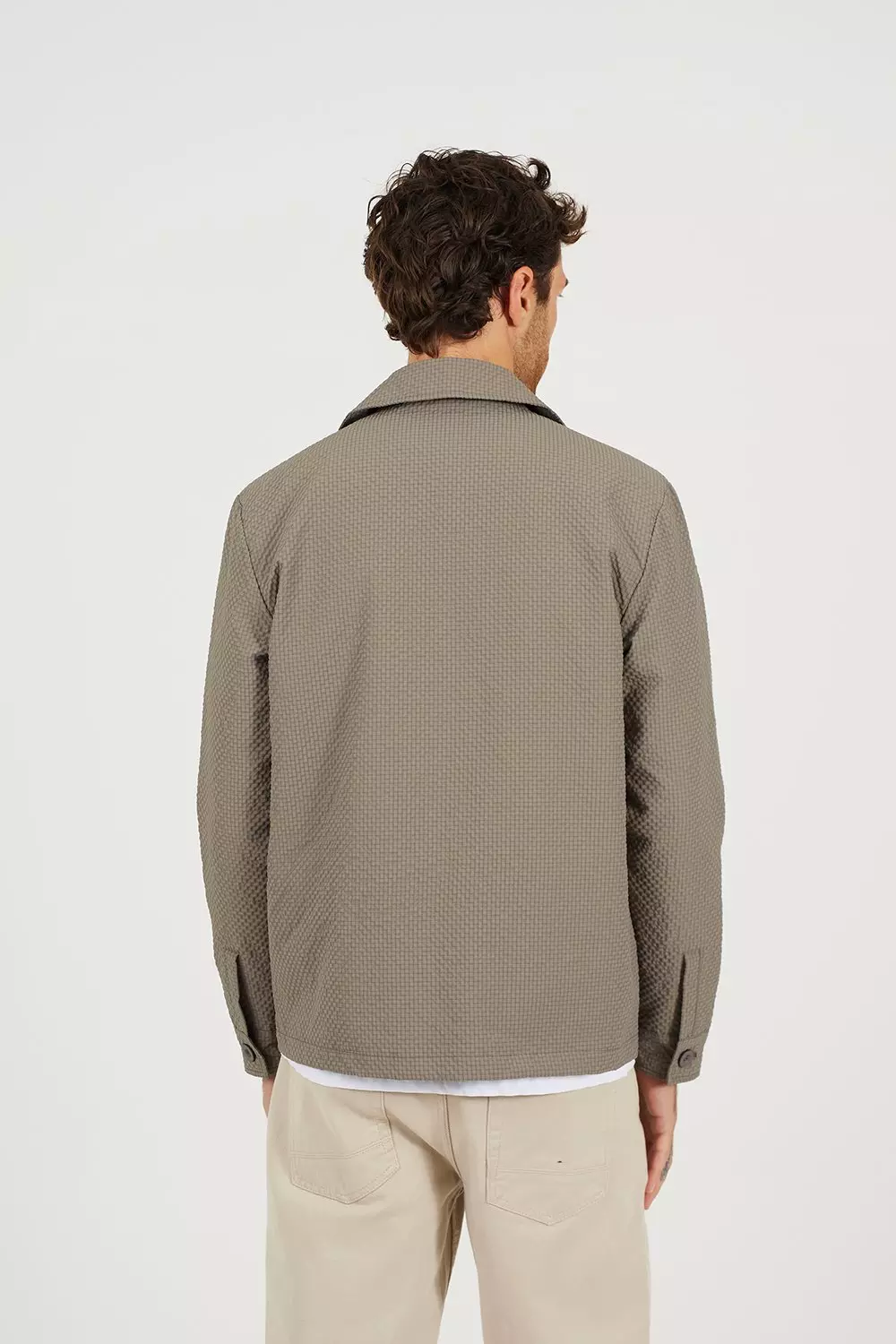 Seersucker Shacket alternative image