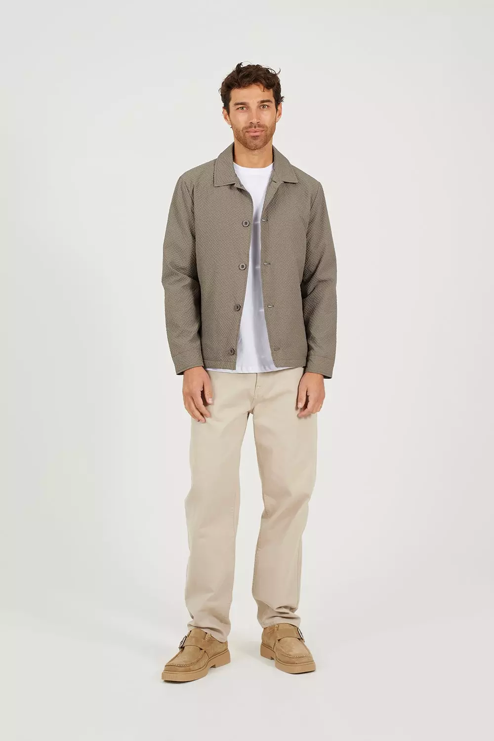 Seersucker Shacket alternative image