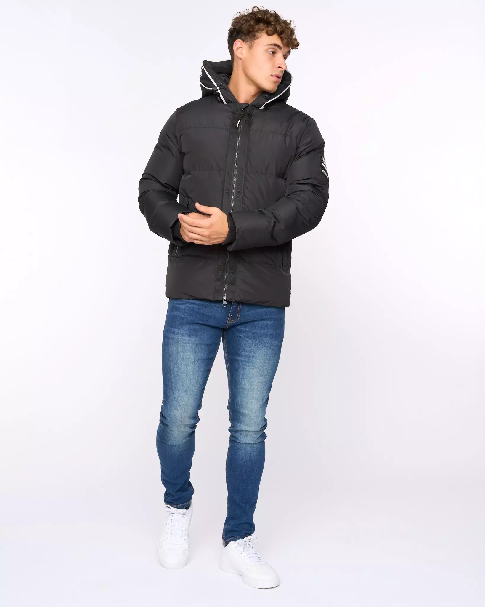 Black Sandbox Hooded Jacket alternative image