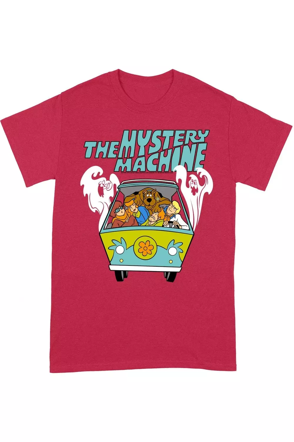 Red The Mystery Machine T-Shirt alternative image