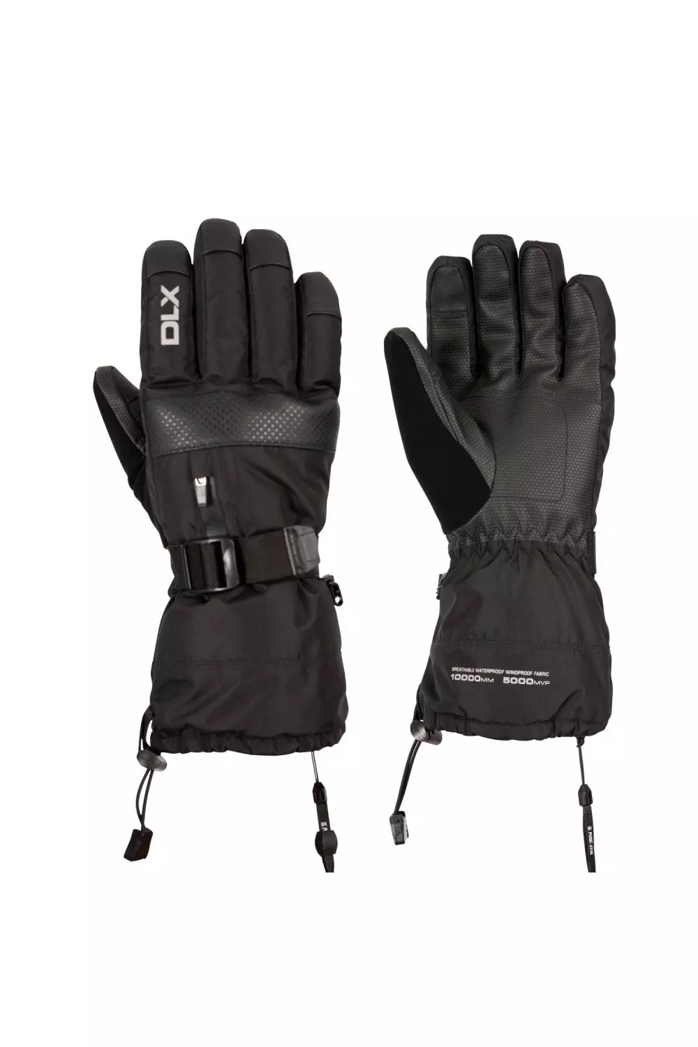 Black Lindley DLX Ski Gloves alternative image