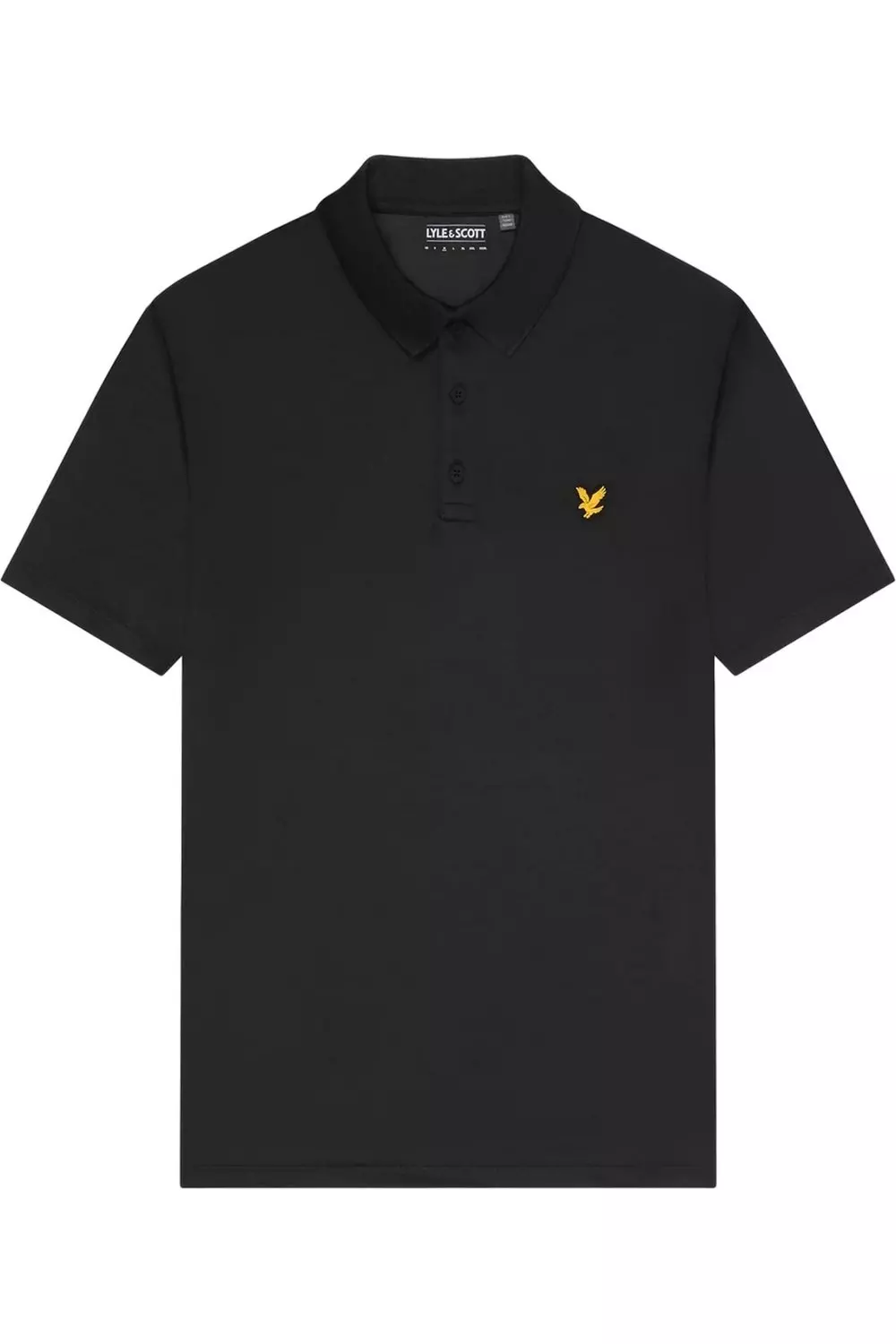 Black Tech Golf Polo Shirt alternative image