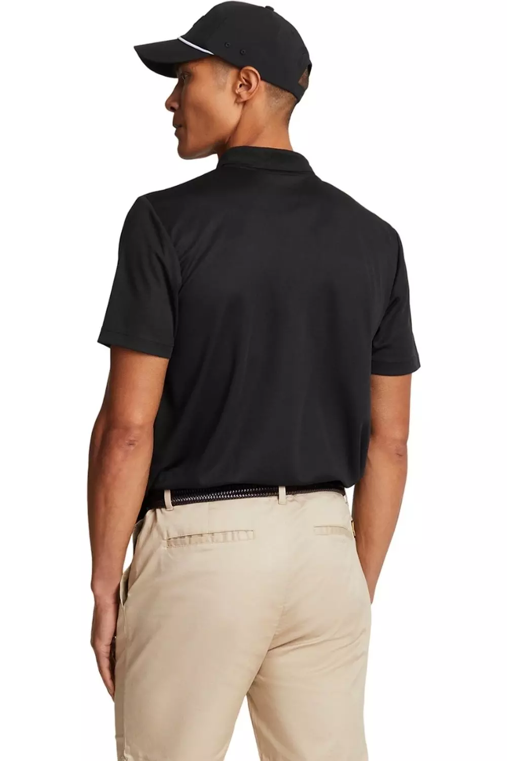 Black Tech Golf Polo Shirt alternative image