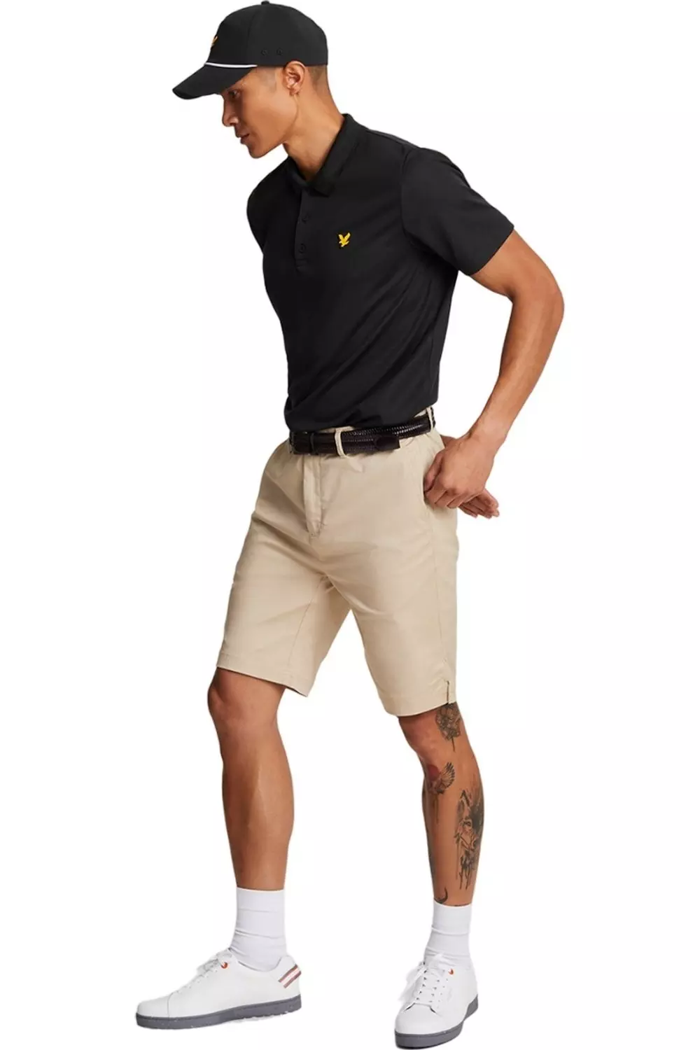 Black Tech Golf Polo Shirt alternative image