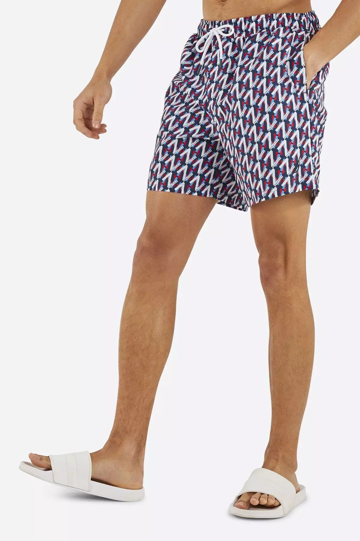 Dark navy 'Dorian' 6" Swim Short alternative image