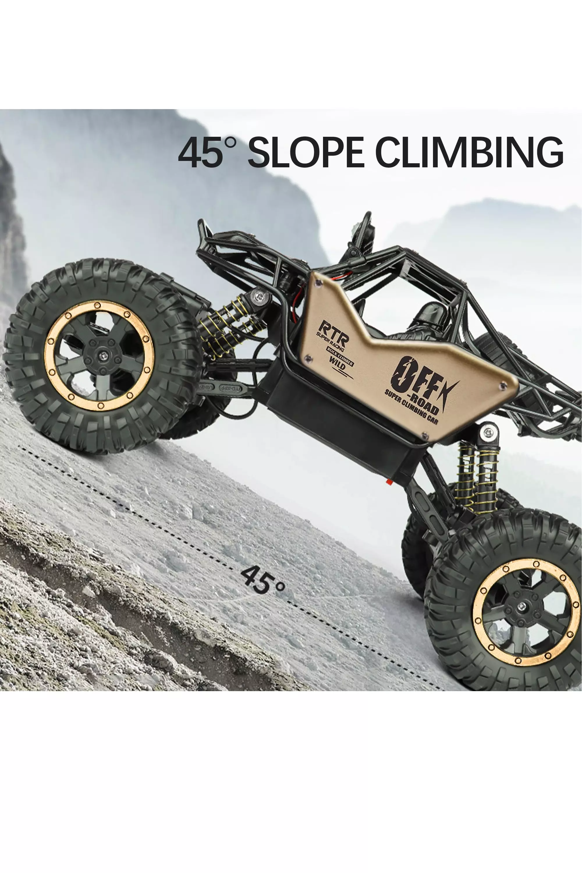 Gold Alloy Off-Road Race Truck alternative image