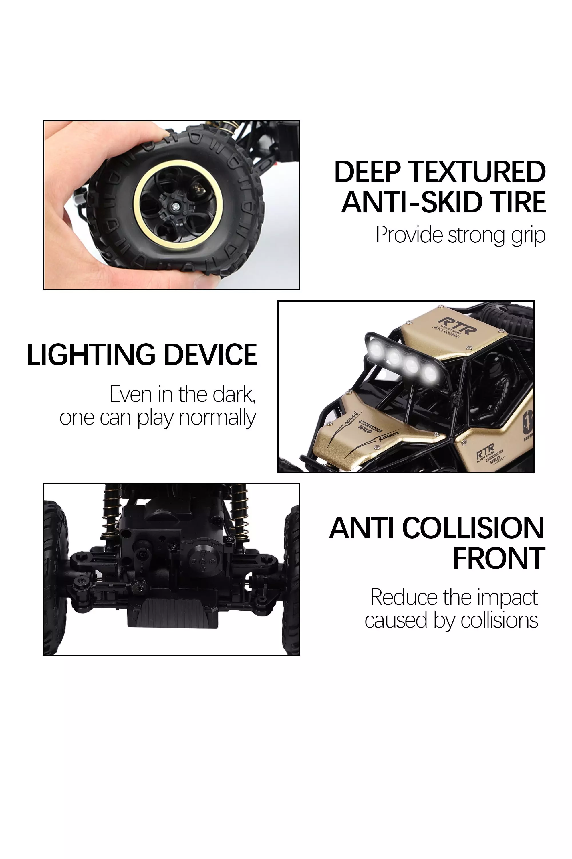 Gold Alloy Off-Road Race Truck alternative image