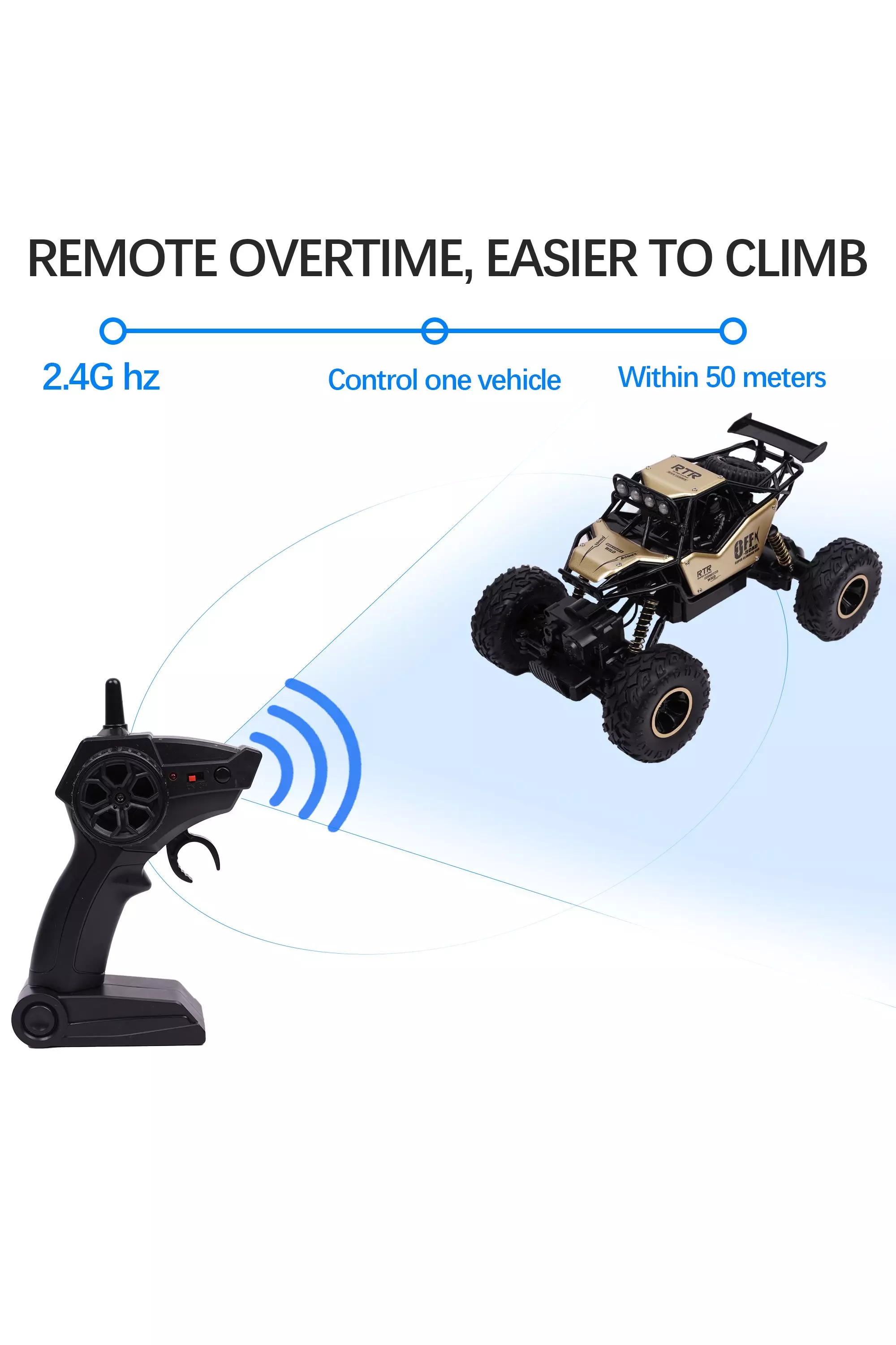 Gold Alloy Off-Road Race Truck alternative image