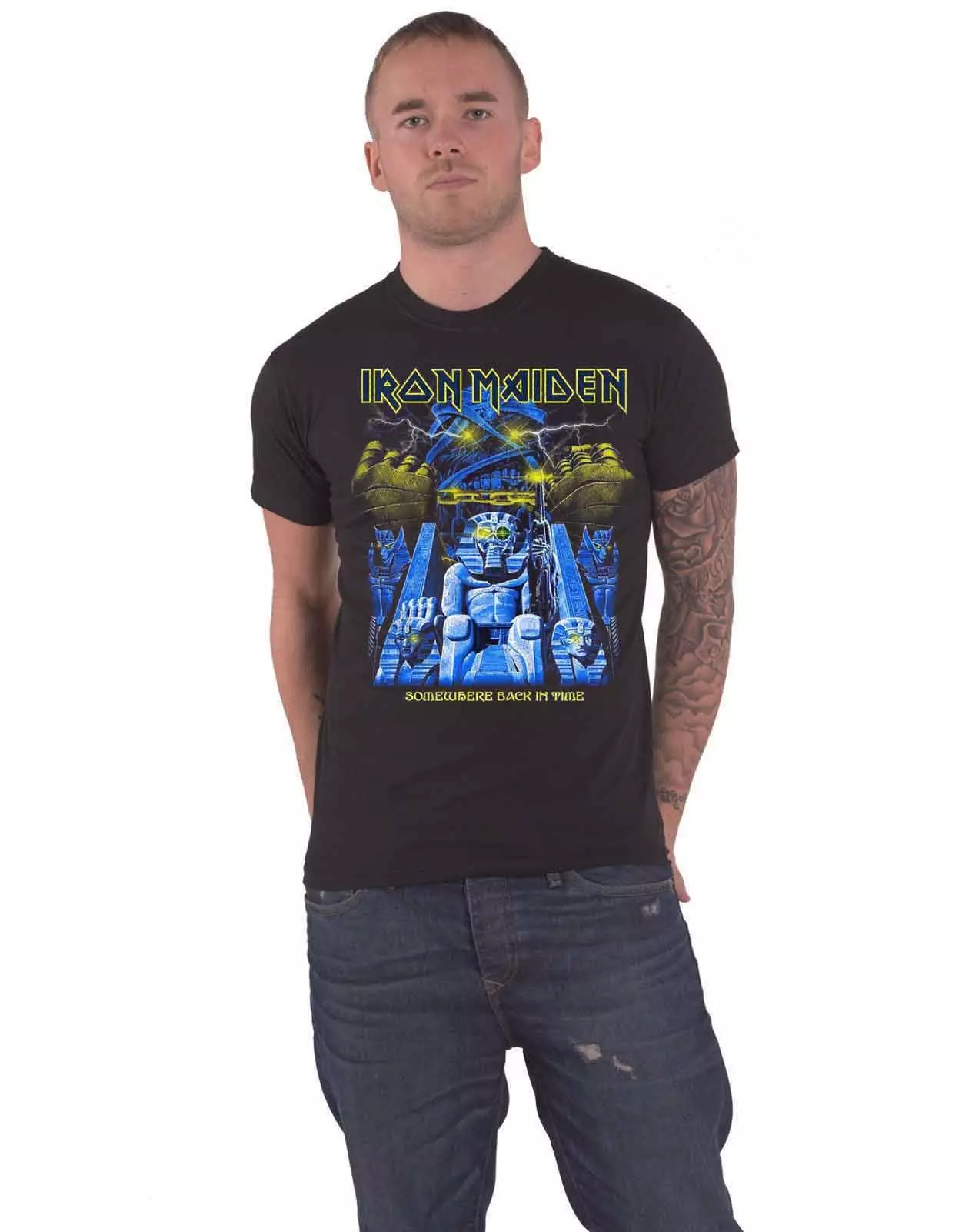 Black Back in Time Mummy T Shirt alternative image