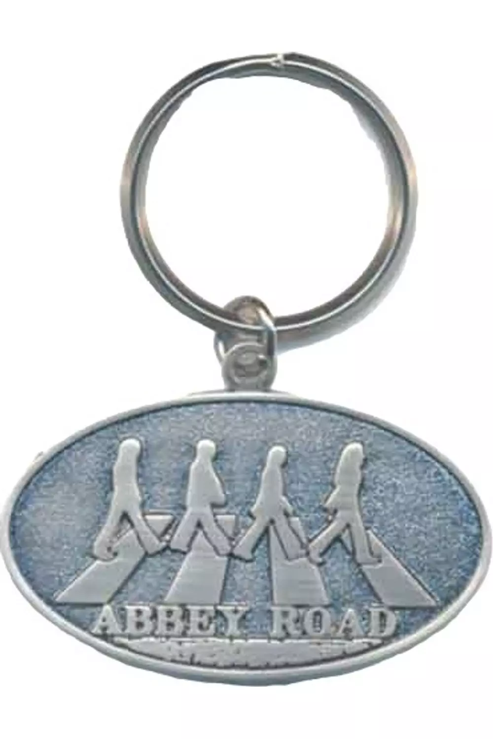 Silver Abbey Road Crossing Keyring alternative image