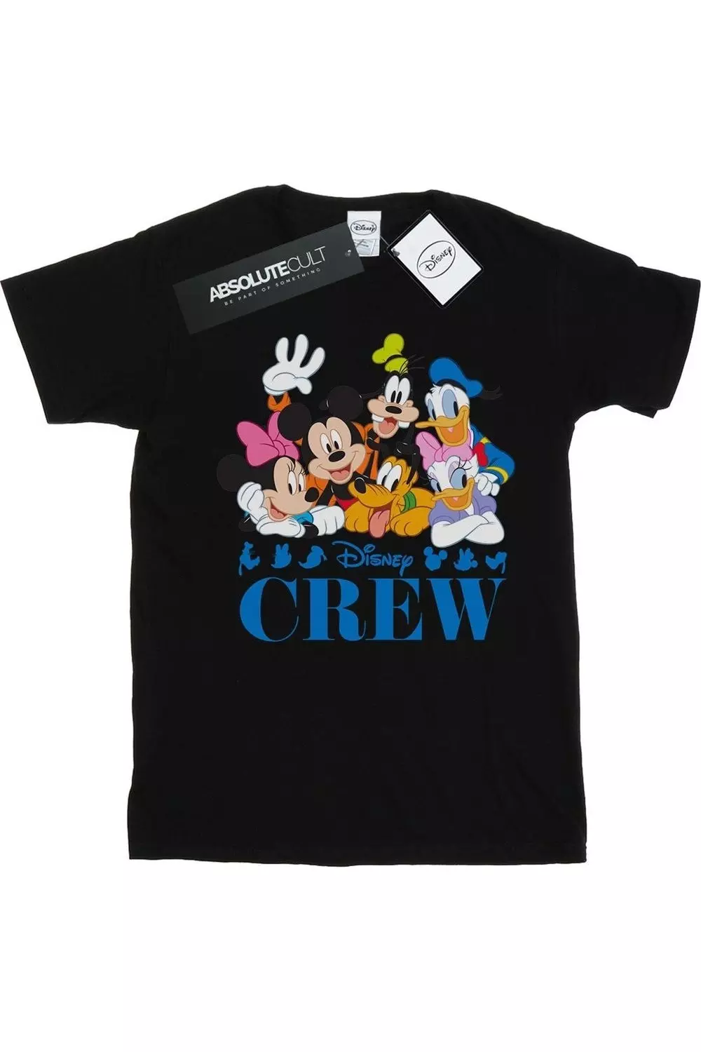Black Mickey Mouse Friends T-Shirt alternative image