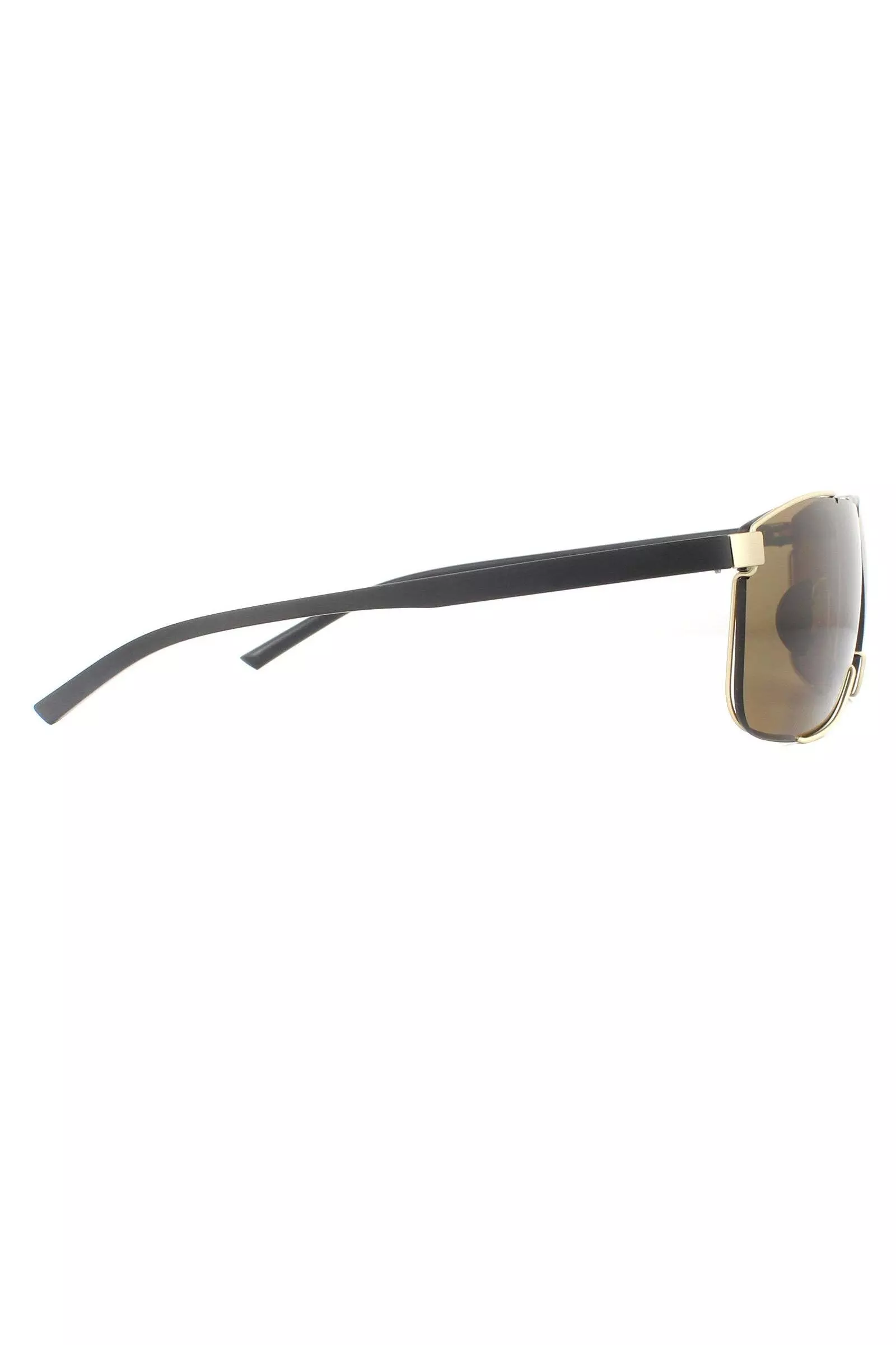 Rimless Gold Brown Sunglasses alternative image